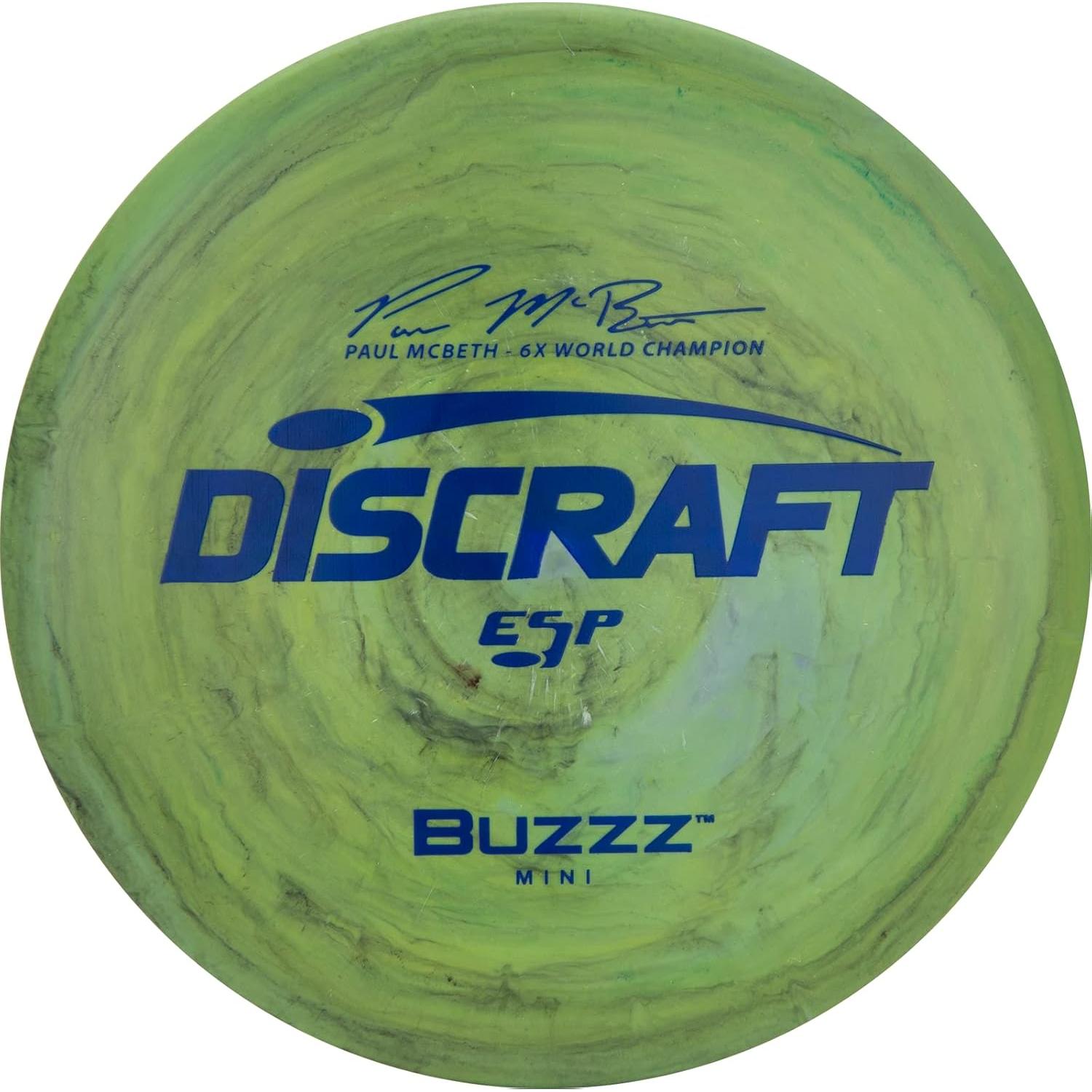 Discraft Mini Buzzz Paul McBeth 6X 15,24 cm Disc Golf