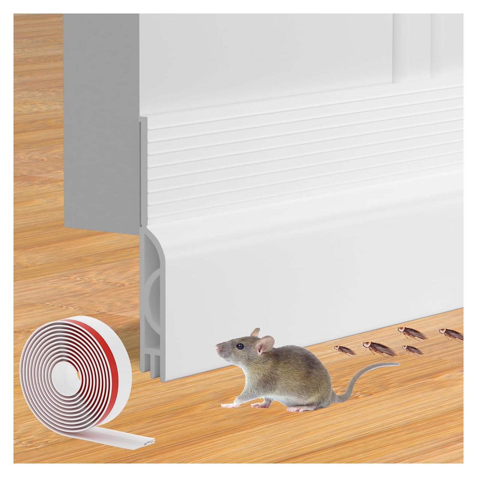 Tapón para Corrientes de Aire Ormein 99cm Blanco Silicona