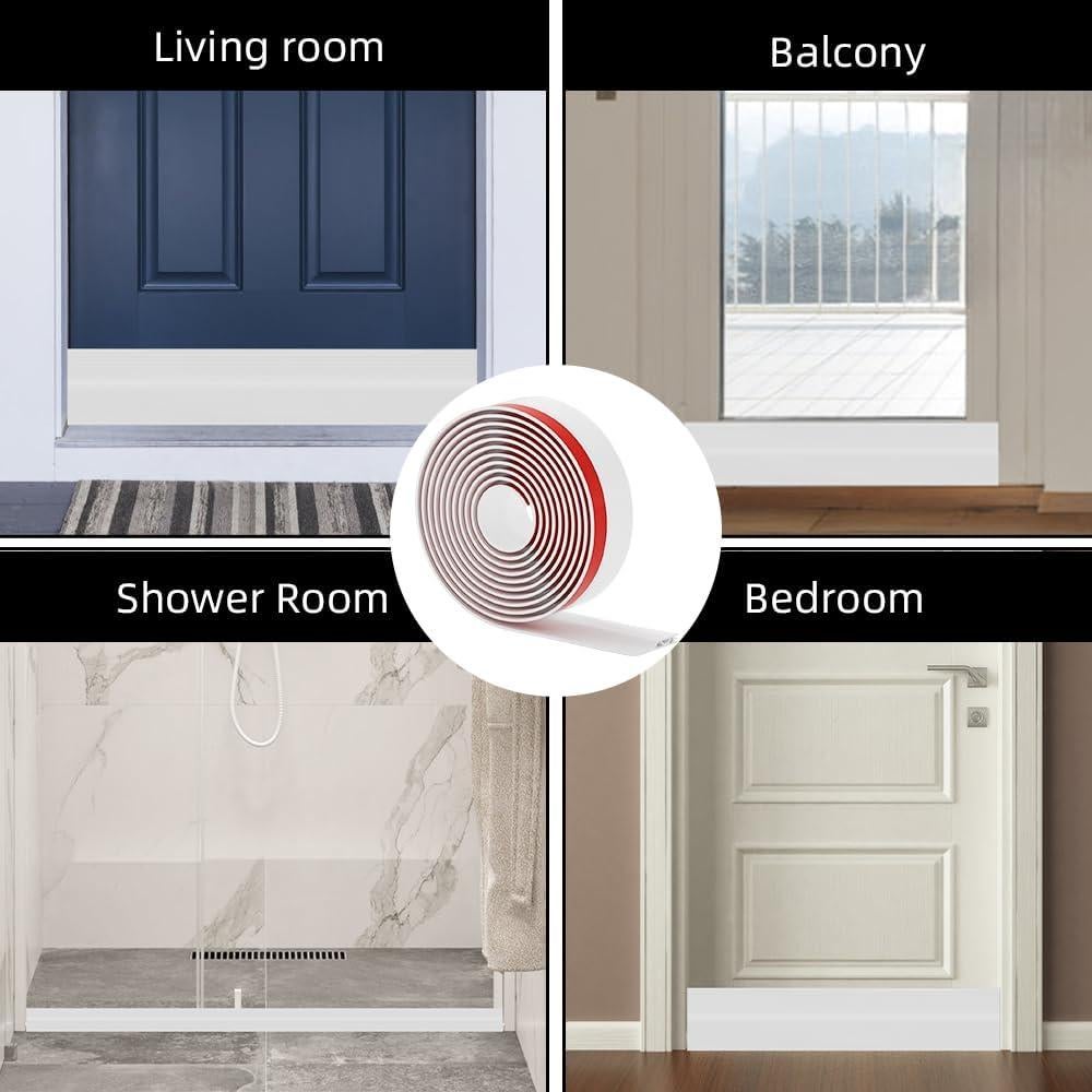 Tapón para Corrientes de Aire Ormein 99cm Blanco Silicona