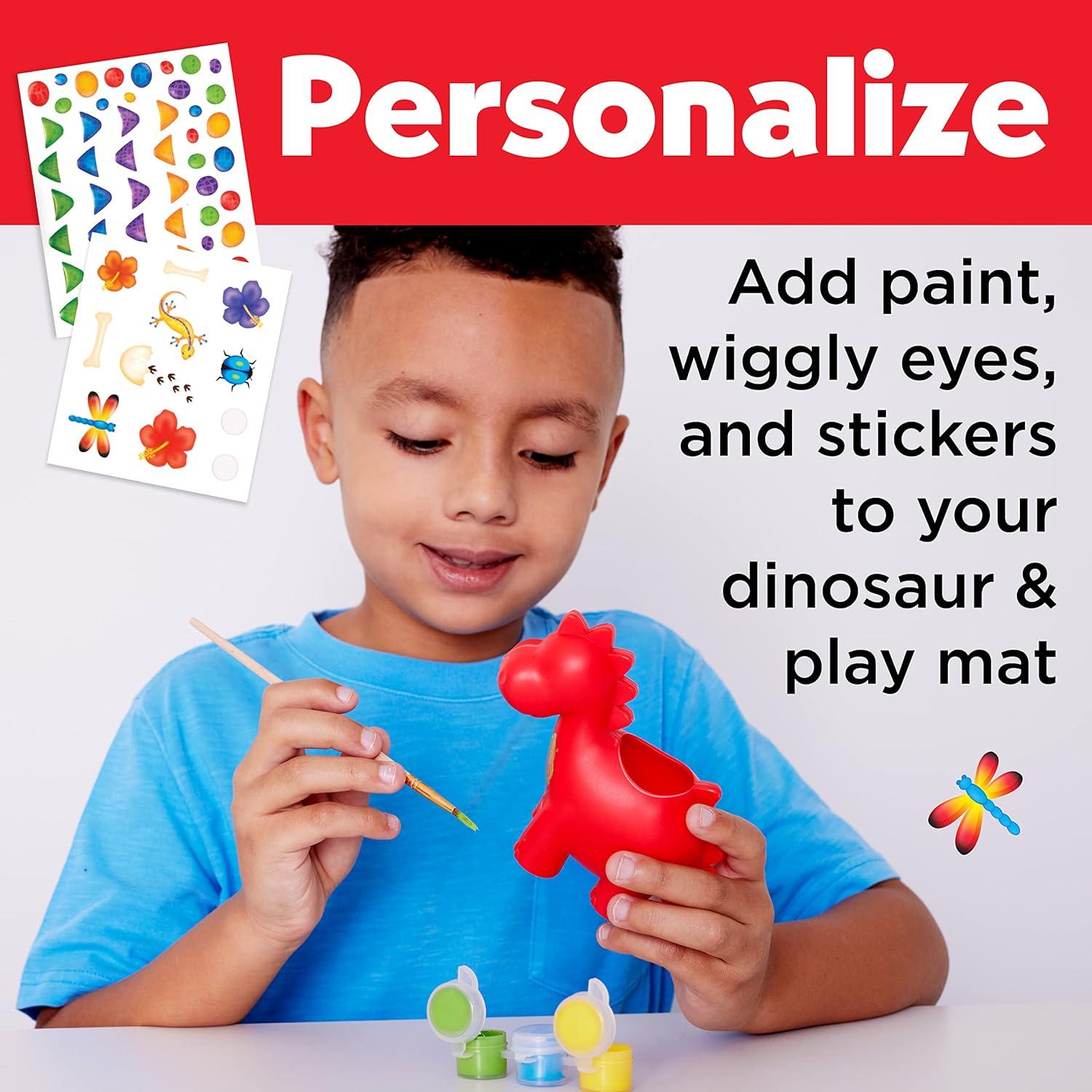 Kit Jardín Dinosaurio Creatividad para Niños Auto-Riego 6-8 Años