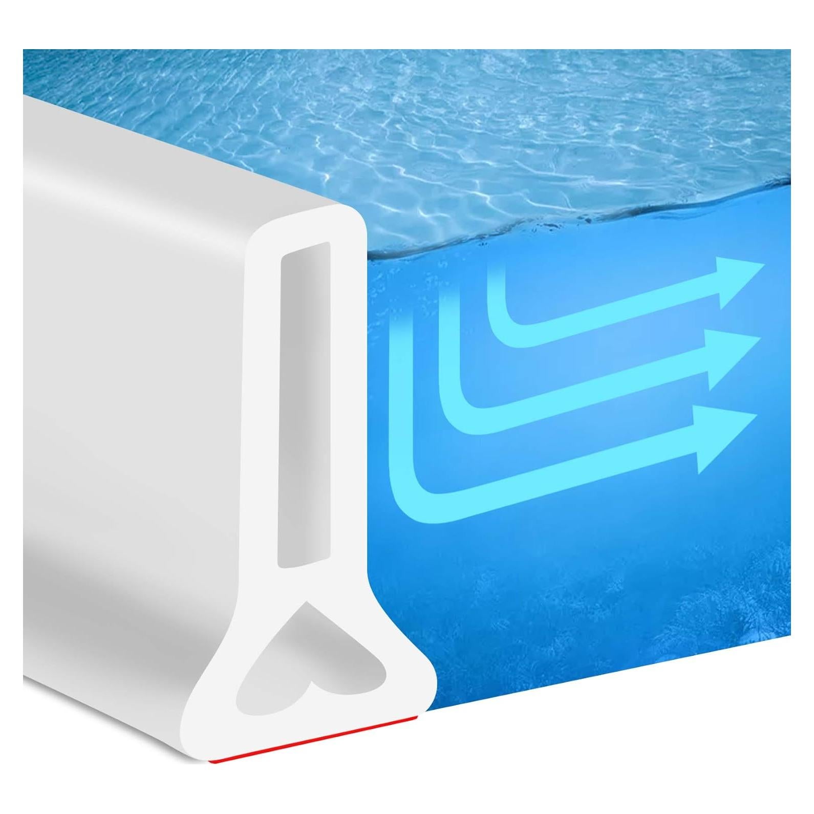 Umbral de Ducha Colapsable KYDRAGON 99 cm Blanco