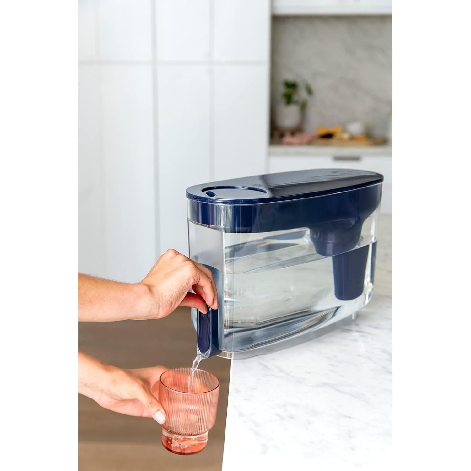 Dispensador de Agua LifeStraw Home 18 Tazas Azul Libre BPA