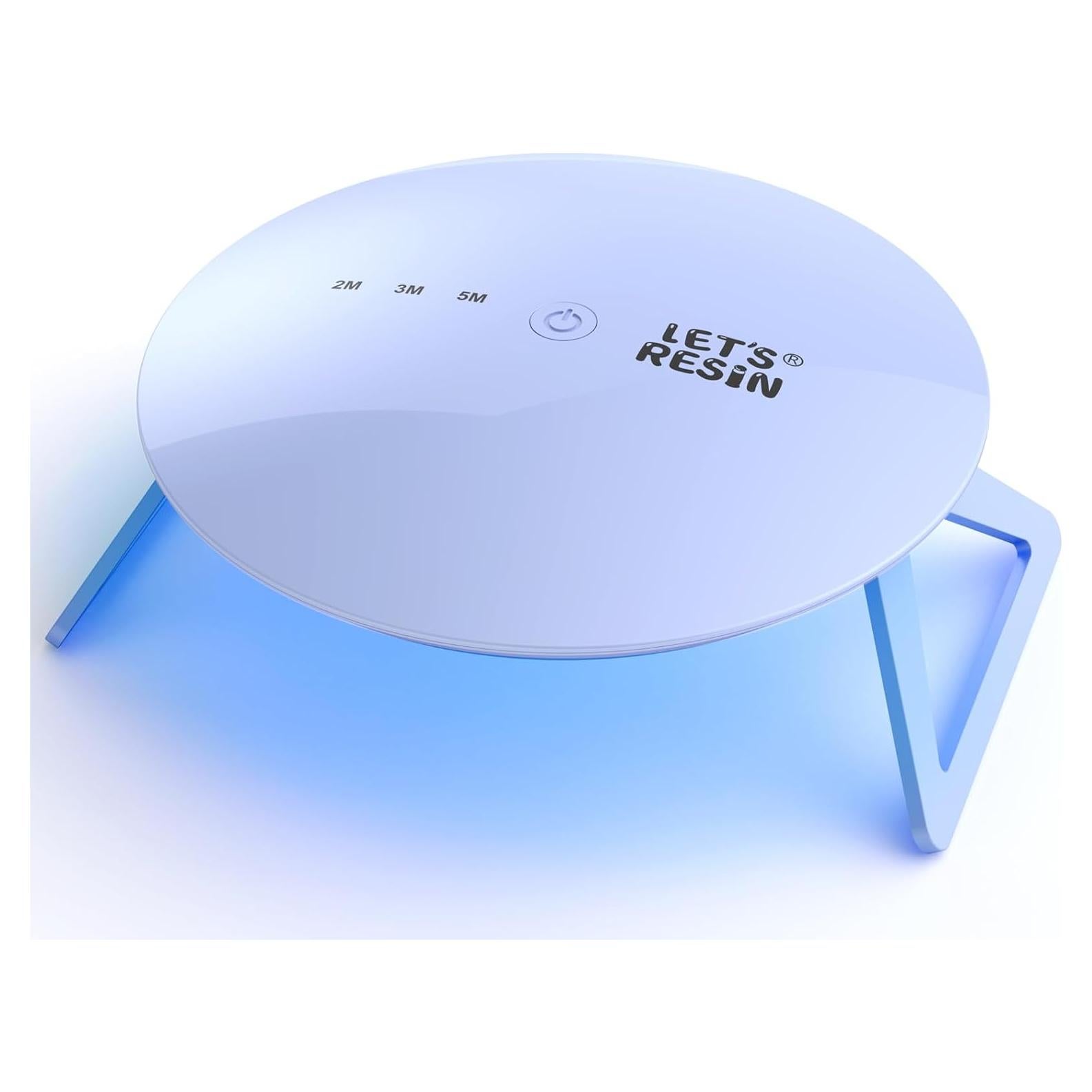 Lámpara UV LET'S RESIN Pro 15x15cm Plegable y Portátil