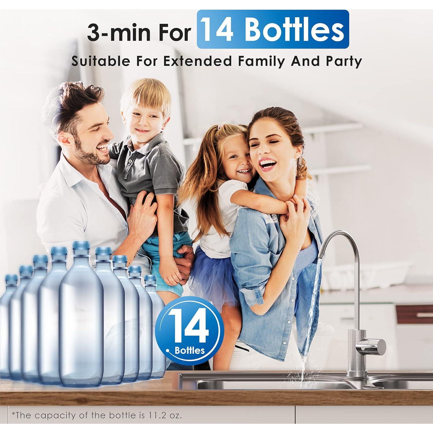 Sistema de Ósmosis Inversa Waterdrop G2P600 600 L/día 7 etapas