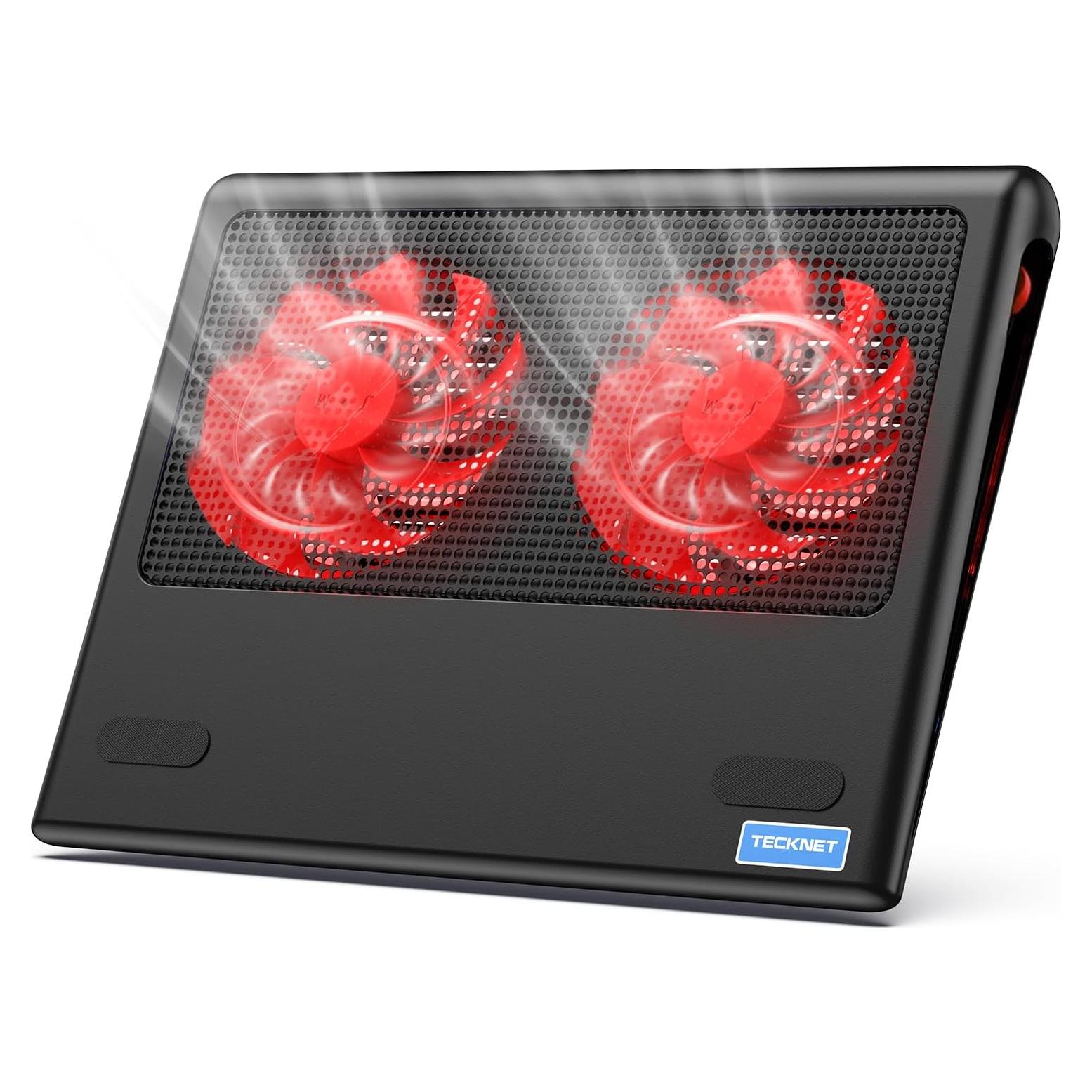 Base de Enfriamiento TECKNET para Laptop 12-16" Rojo