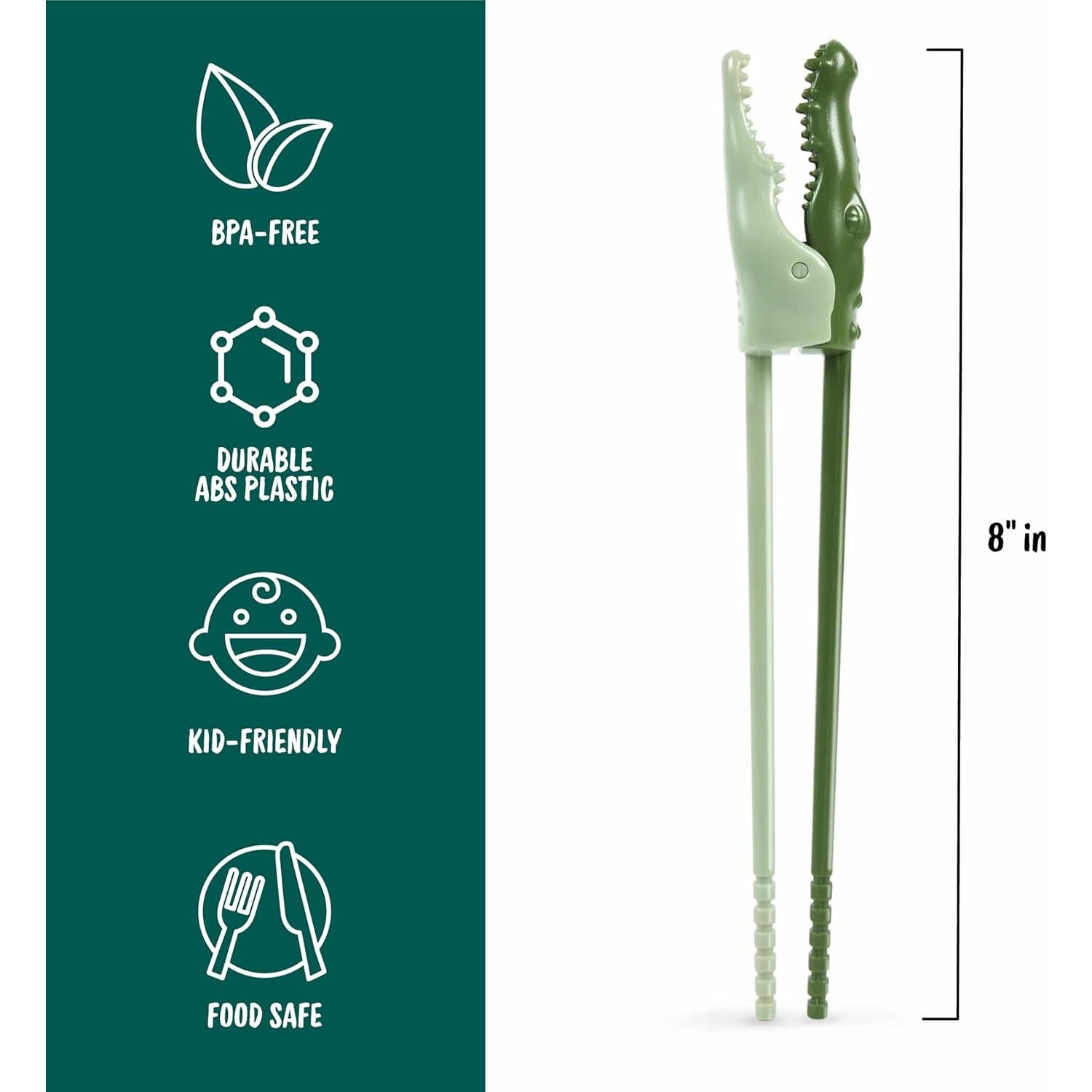 Palillos de Cocodrilo MUNCHTIME - 19.3 cm - Lifetime Brands