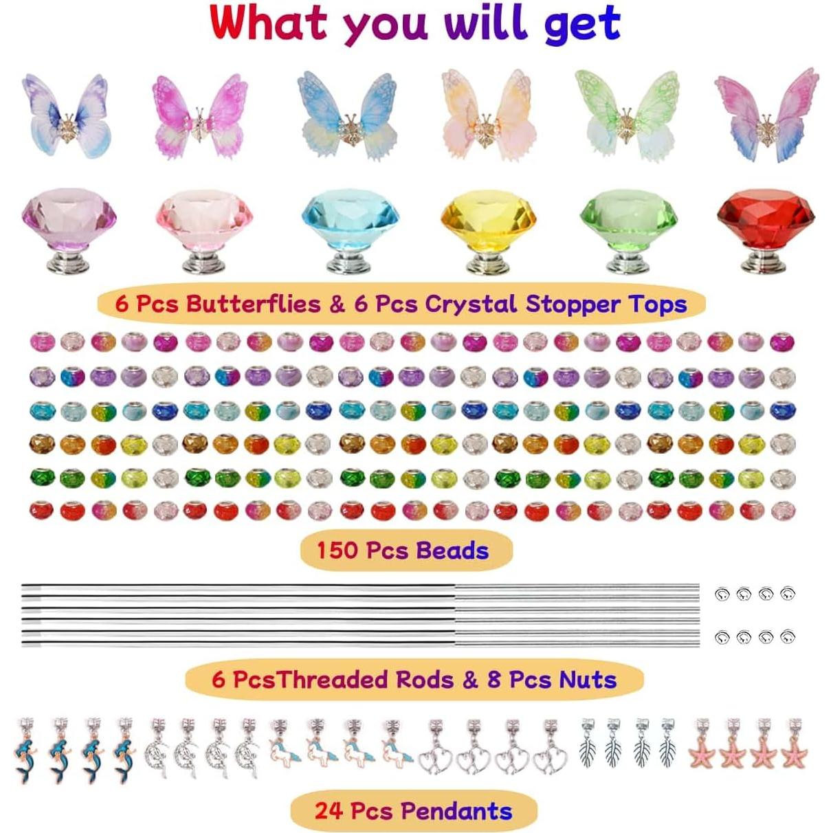 Kit de Estacas de Jardín ZSlactp 200 Pcs Decorativas