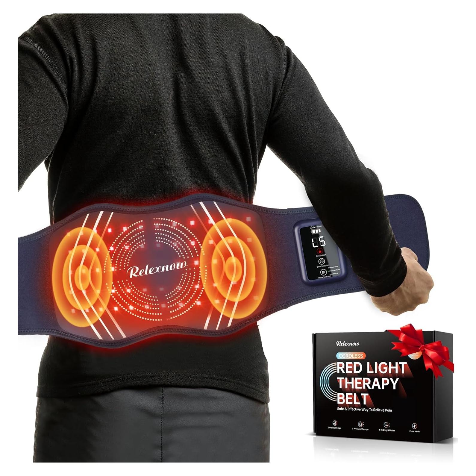 Cinturón de Masaje Infrarrojo RELEXNOW con Calor y Vibración
