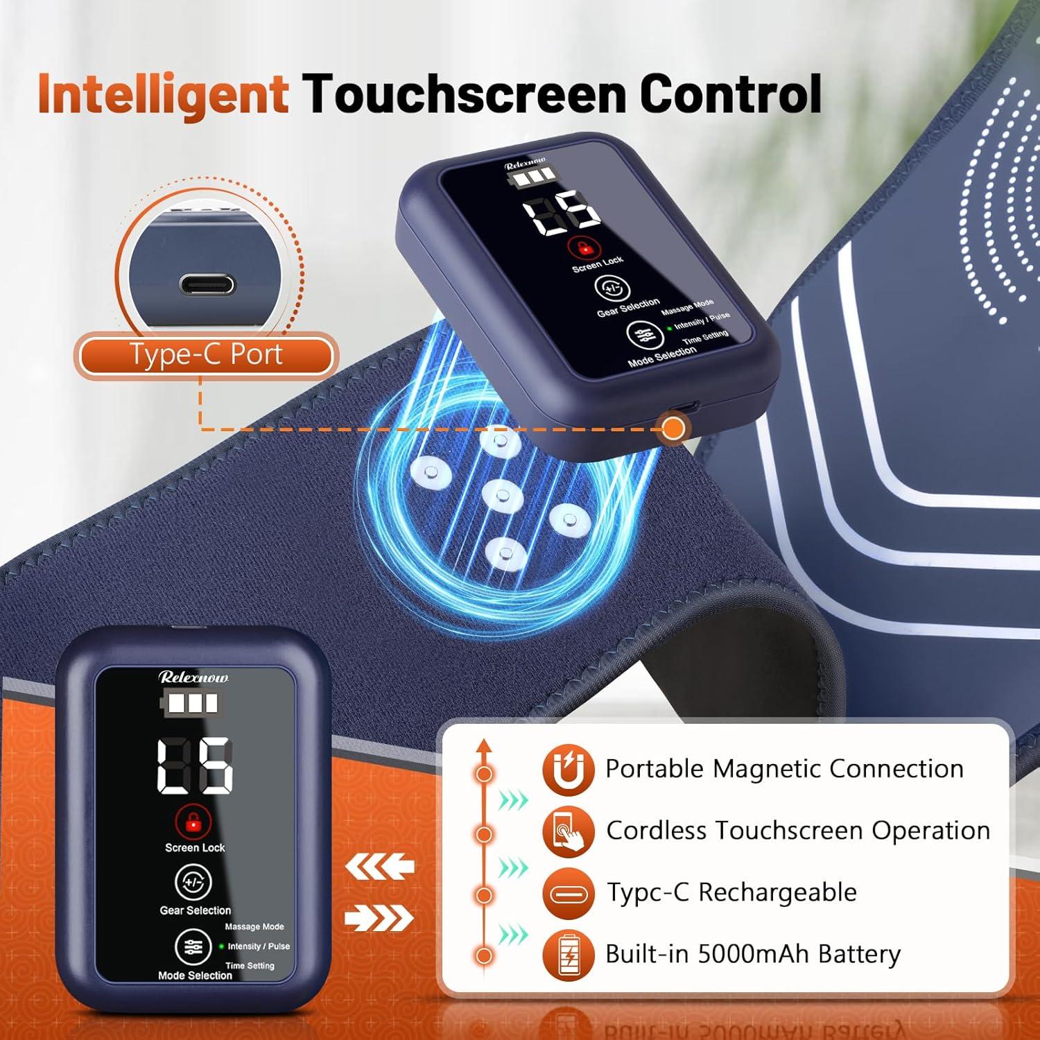 Cinturón de Masaje Infrarrojo RELEXNOW con Calor y Vibración