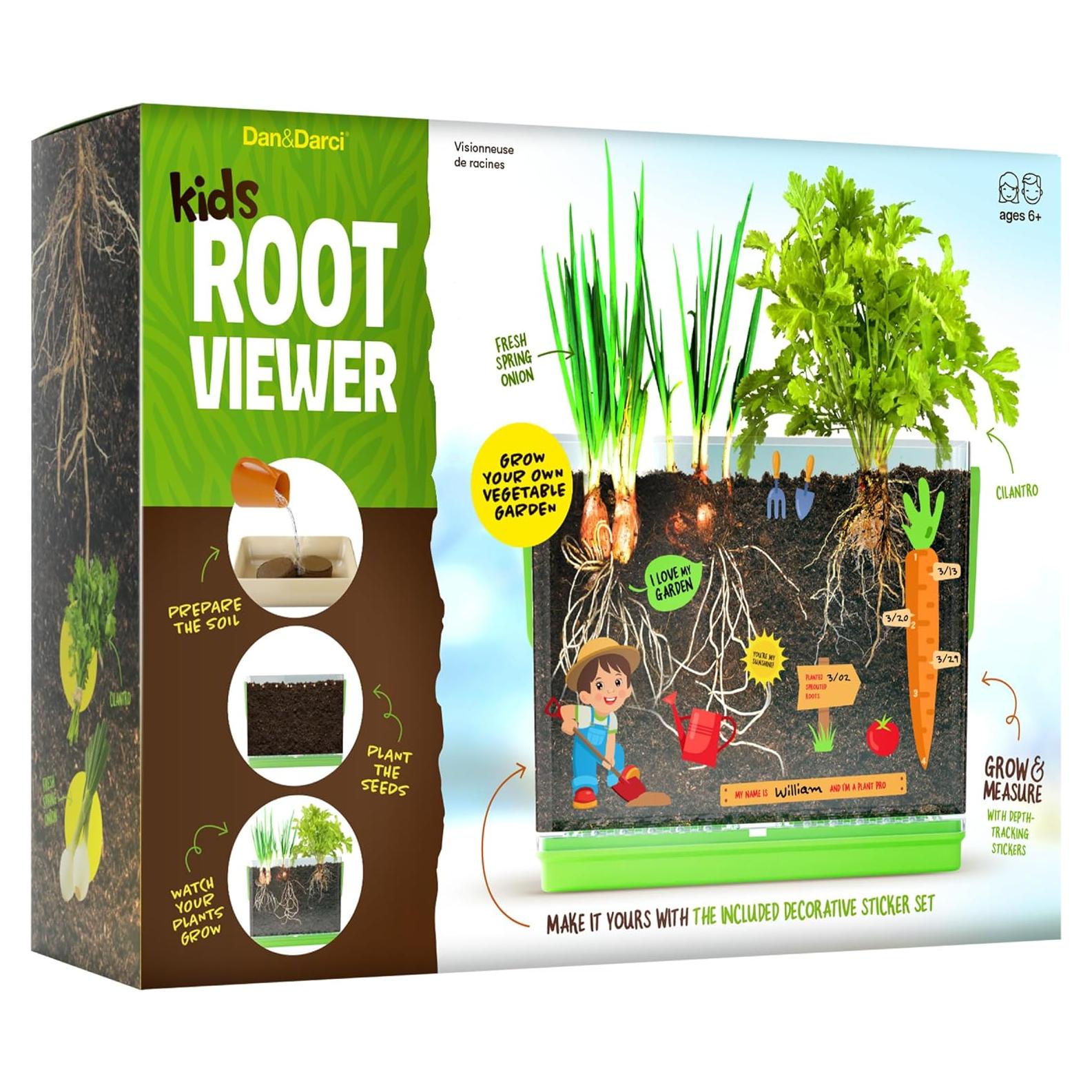 Kit de Jardinería Educativo Dan&Darci para Niños 4-8 Años