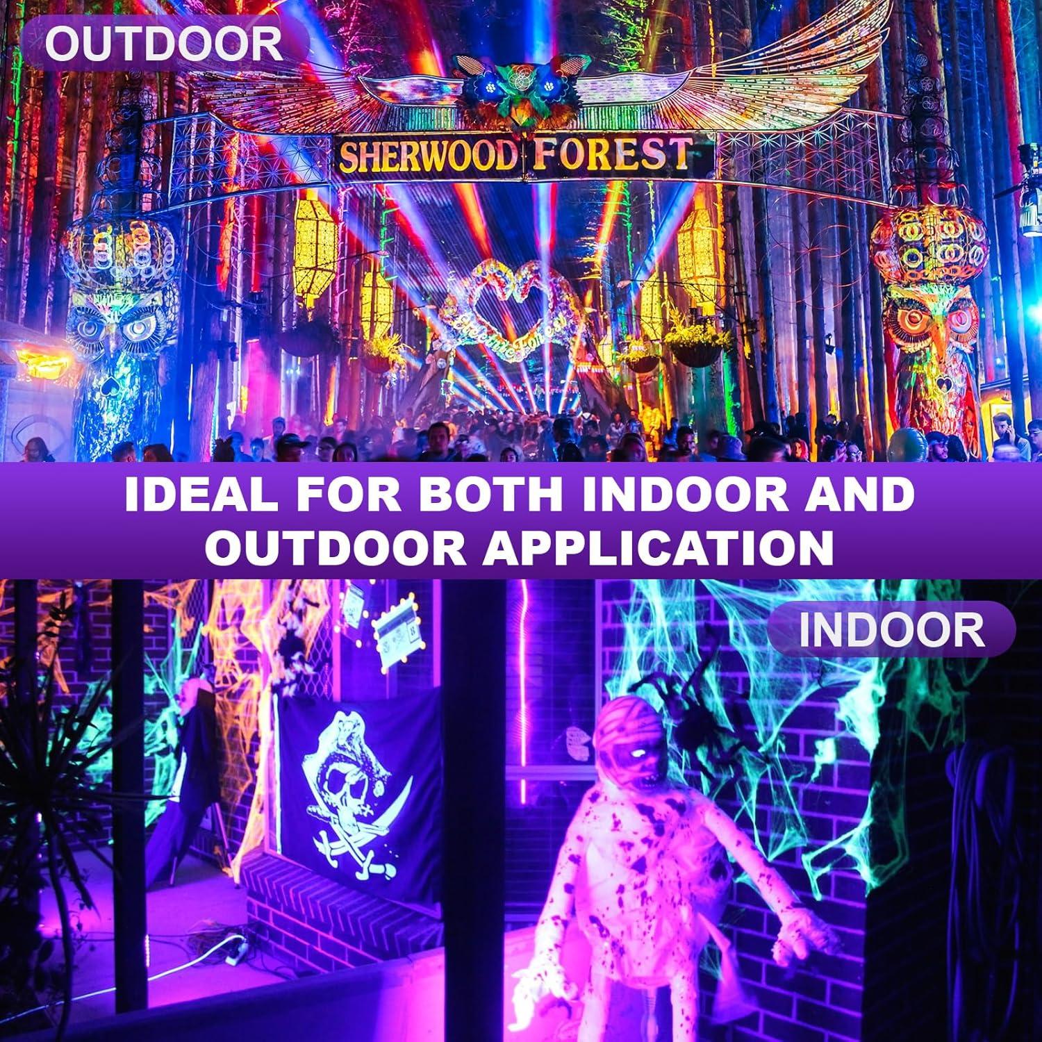 Linterna de Camping Iodoo 96 LED UV 3000 Lúmenes Recargable 10000mAh