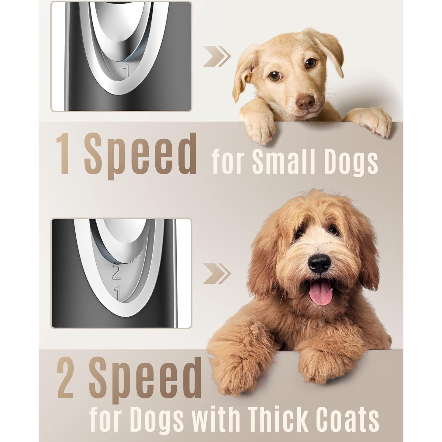 Cortadora de Pelo para Perros Oneisall X2 Recargable Plata