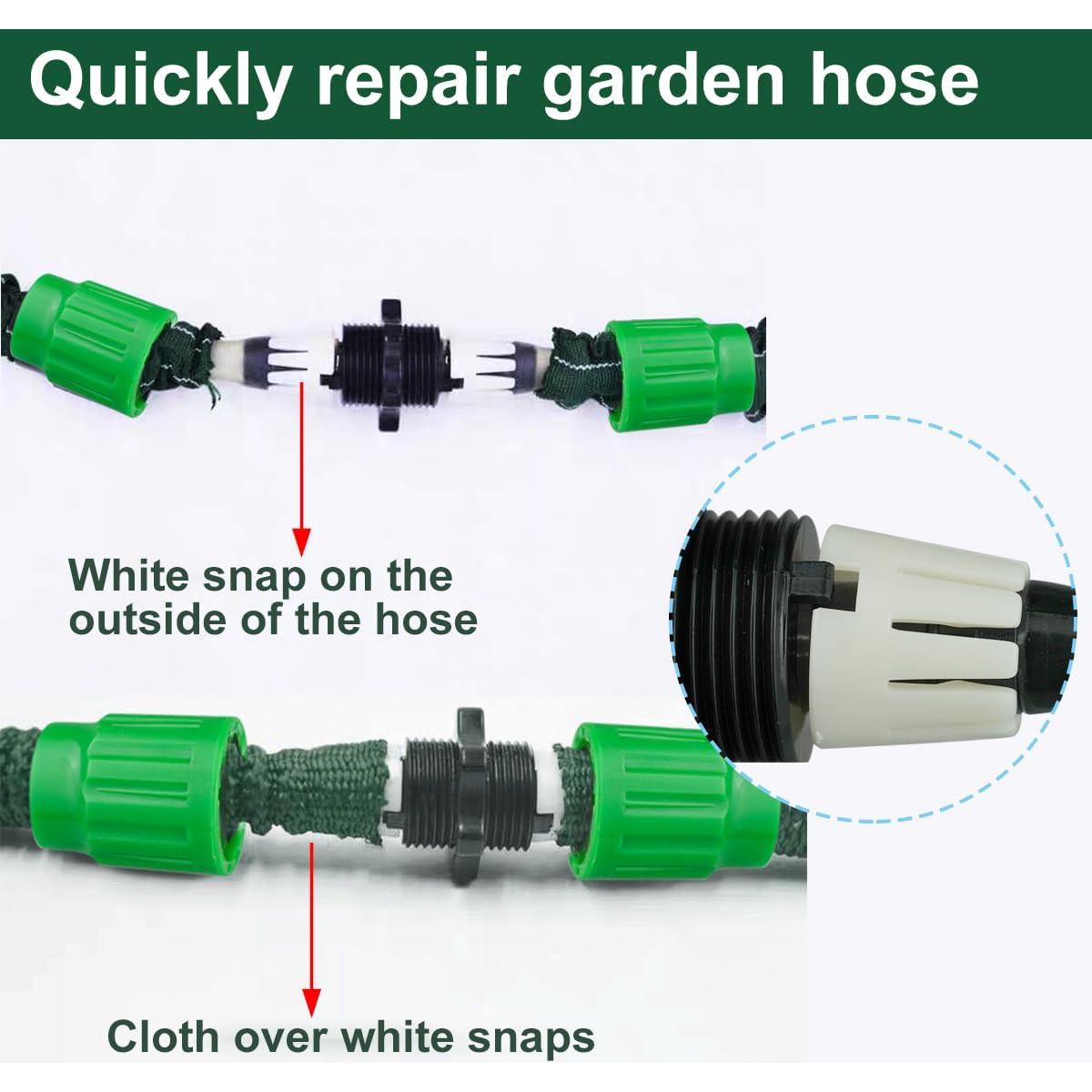 Kit de Reparación de Manguera de Jardín Dhieong 10 Piezas