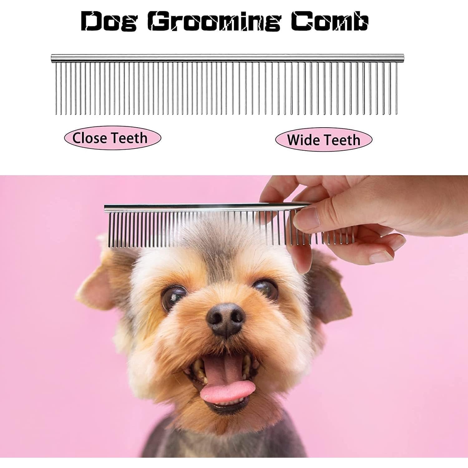 Kit de Tijeras para Perros SCEDREAM 3 en 1 Acero Inoxidable