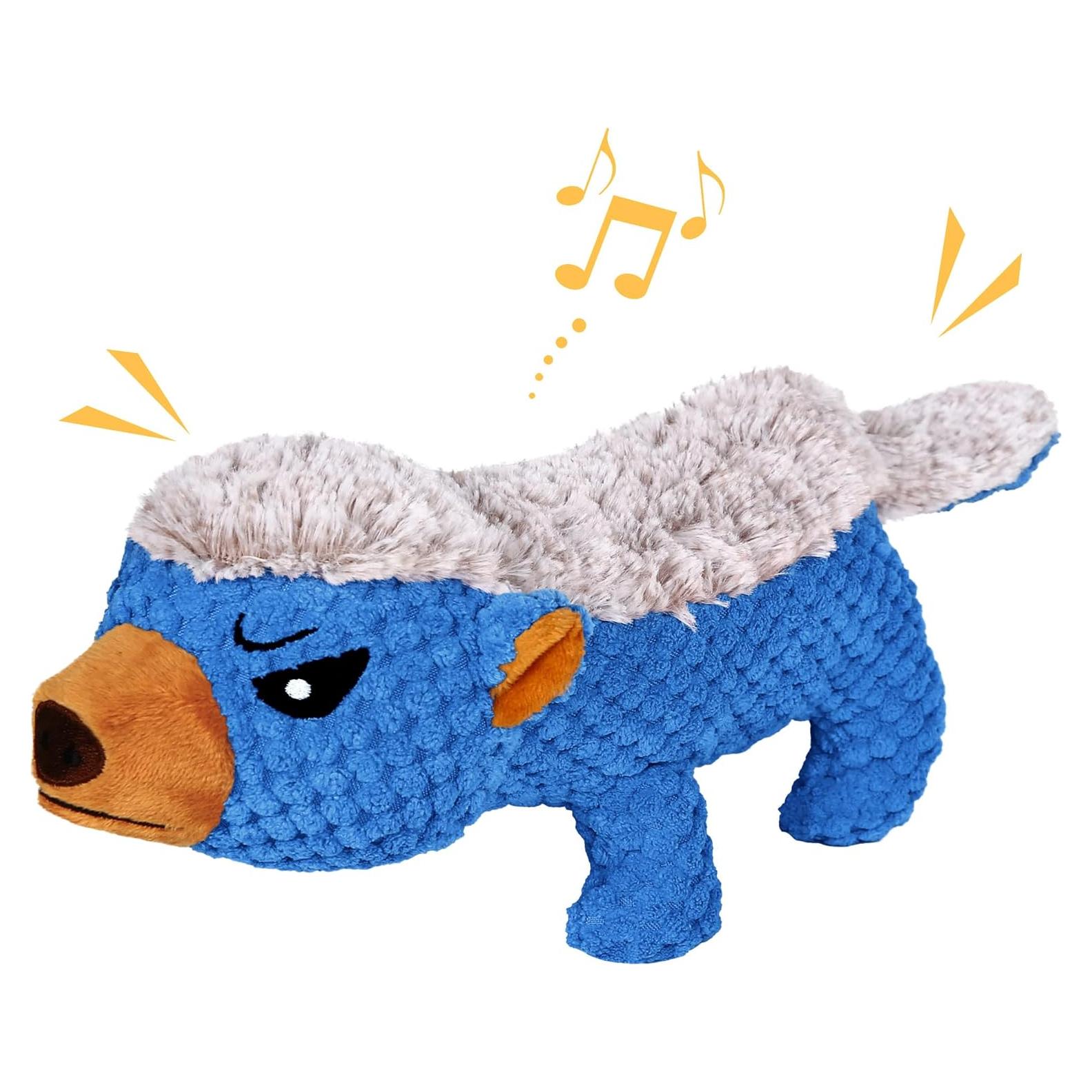 Juguete de Peluche para Perros IOKHEIRA Azul Indestructible