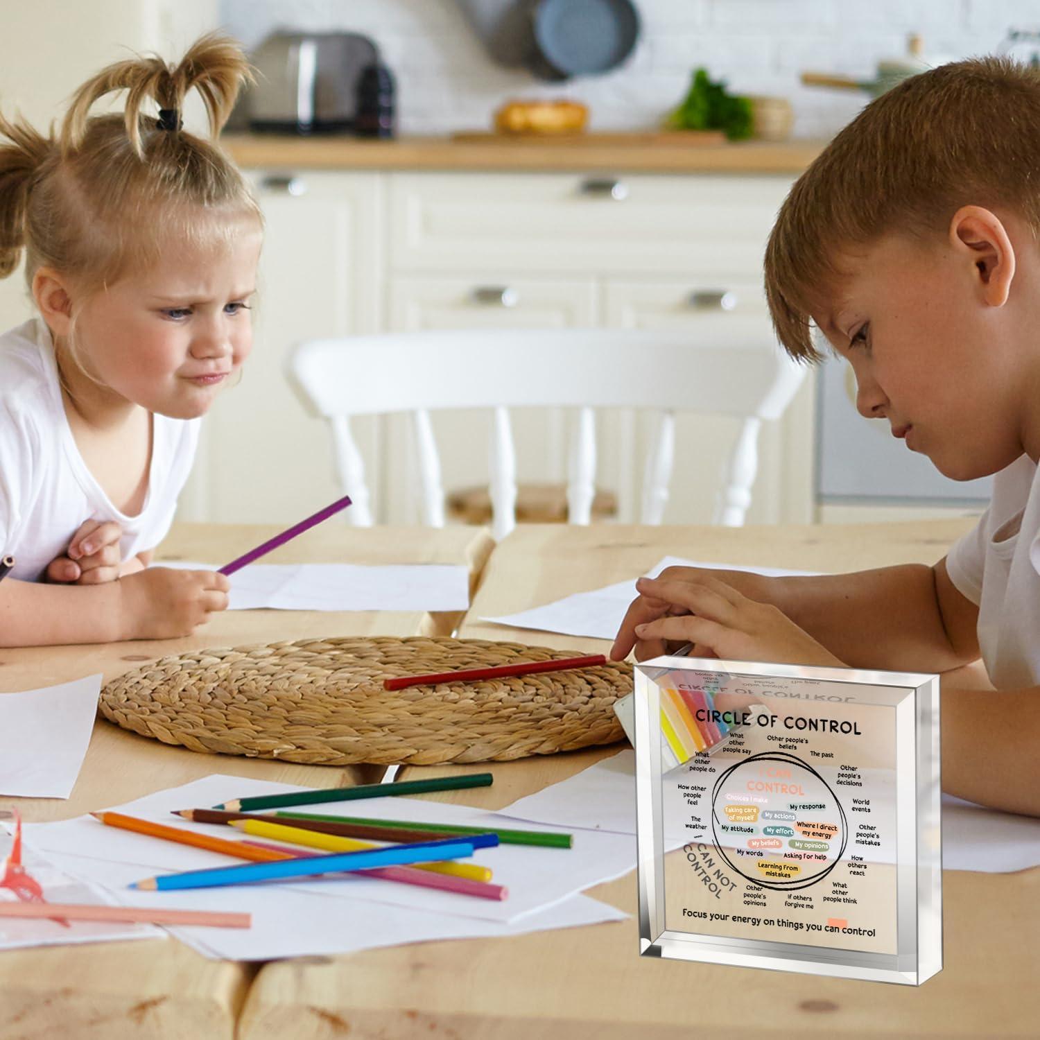 Adorno Acrílico Salud Mental 10.16cm - Undergo - Art Deco