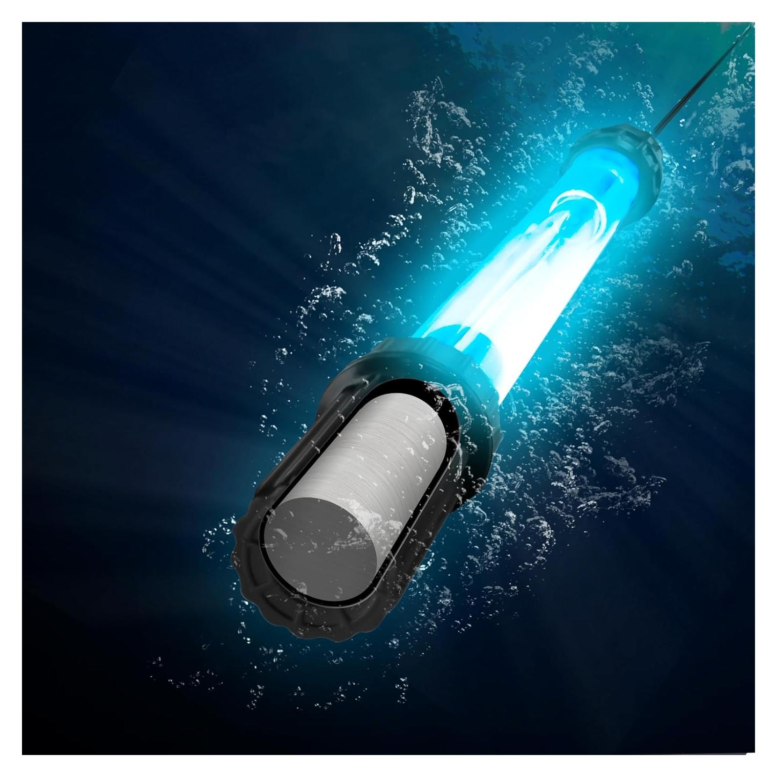 Luz UV-C Coospider-Repta 18W para 3785 Litros Acuario