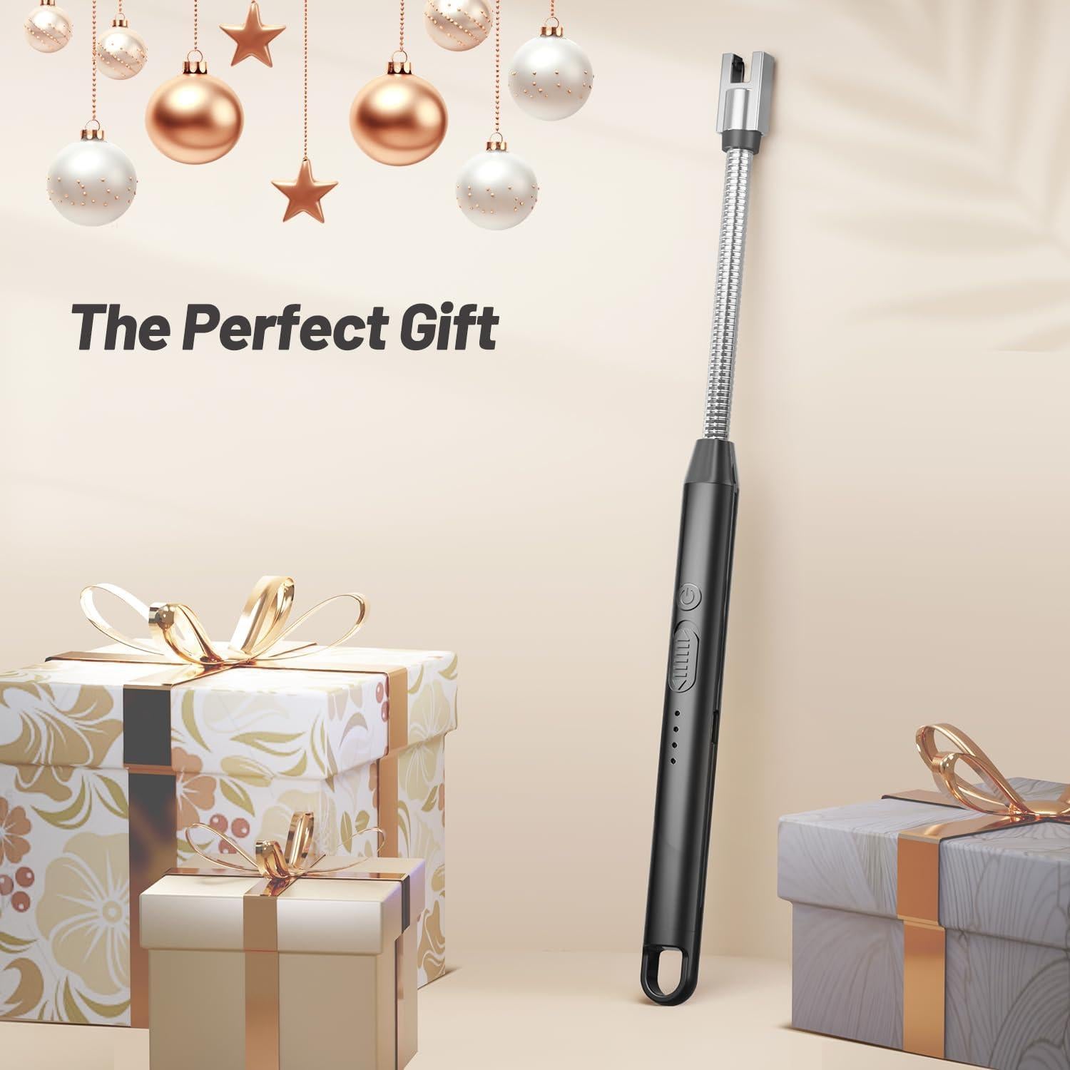 Encendedor Eléctrico VEHHE Flexible 360° Recargable USB Negro