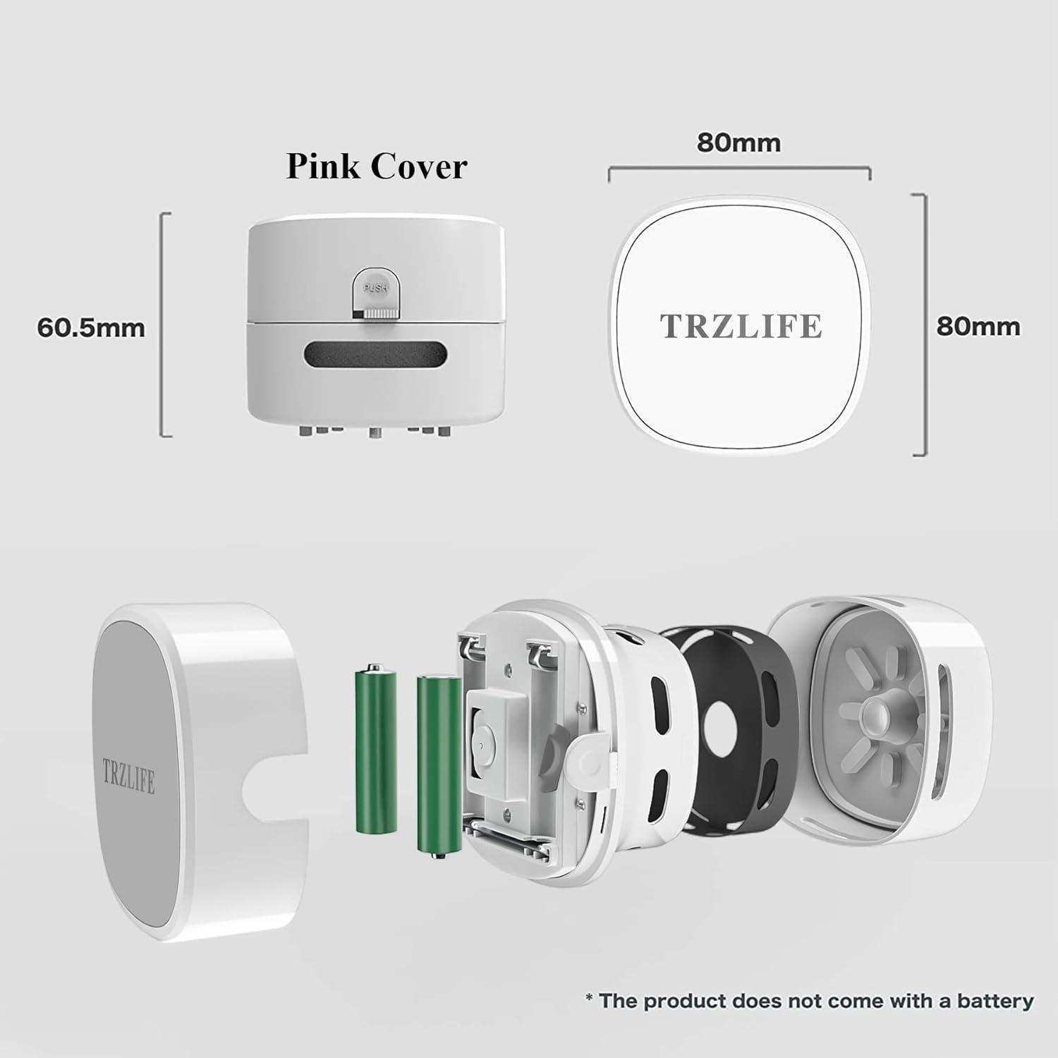 Aspiradora de Escritorio Inalámbrica TRZLIFE VAC 03 Rosa