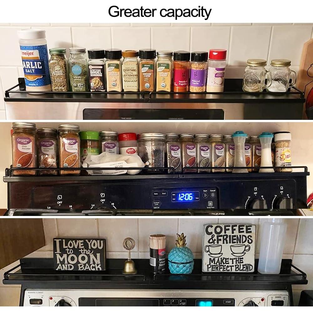 Estante de Cocina MouJeHom 76.2cm Acero Inoxidable Negro