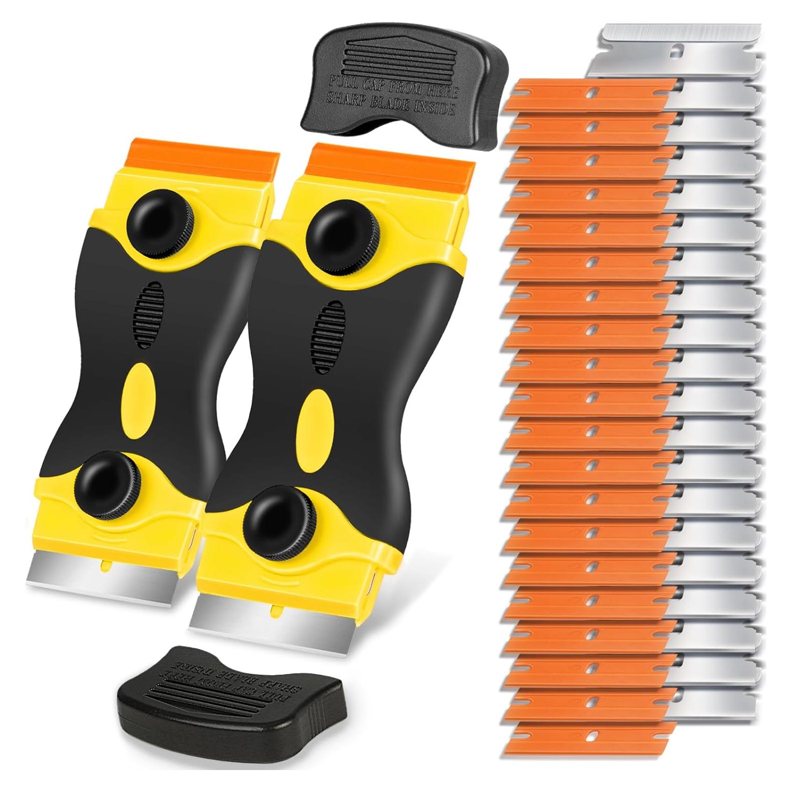 Raspador de Plástico Nalisence 2 en 1 con 40 Cuchillas