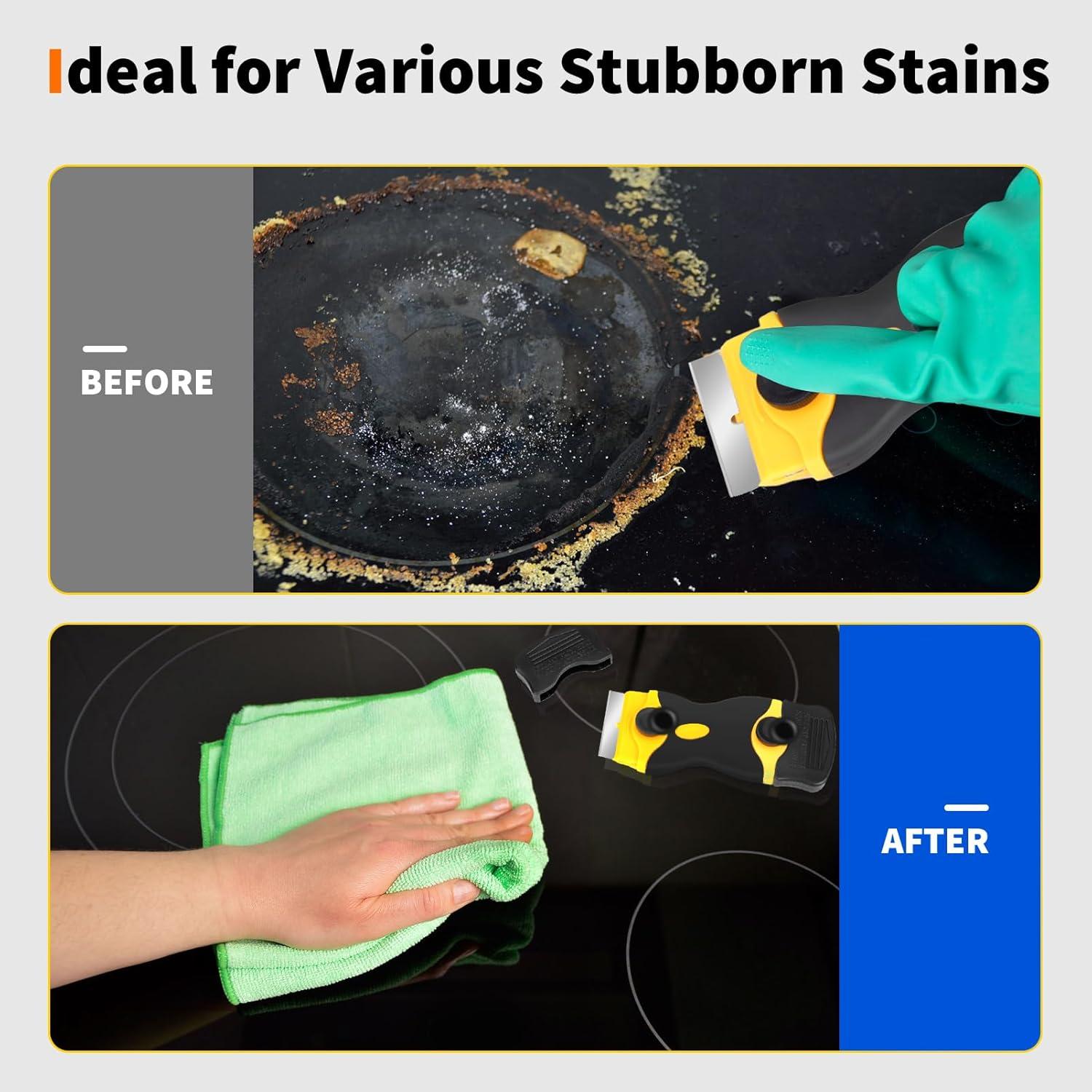 Raspador de Plástico Nalisence 2 en 1 con 40 Cuchillas