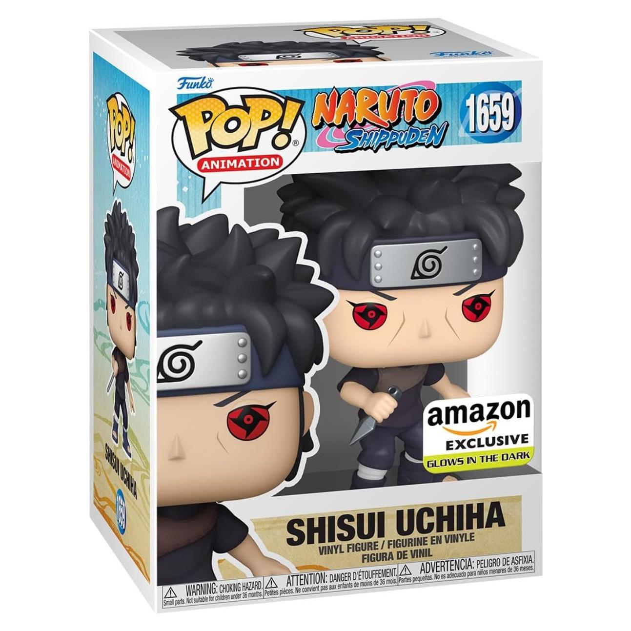 Funko Pop! Naruto Shisui Uchiha Brilla en la Oscuridad 11.94 cm
