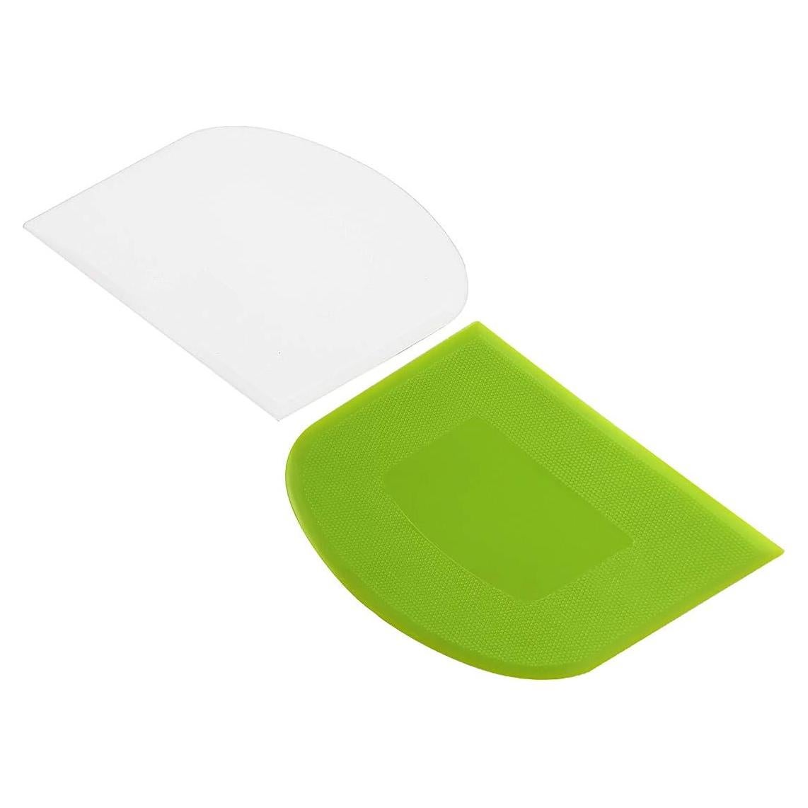 Raspador de Masa Suanyok 12cm x 9.5cm Plástico Flexible 2 Piezas