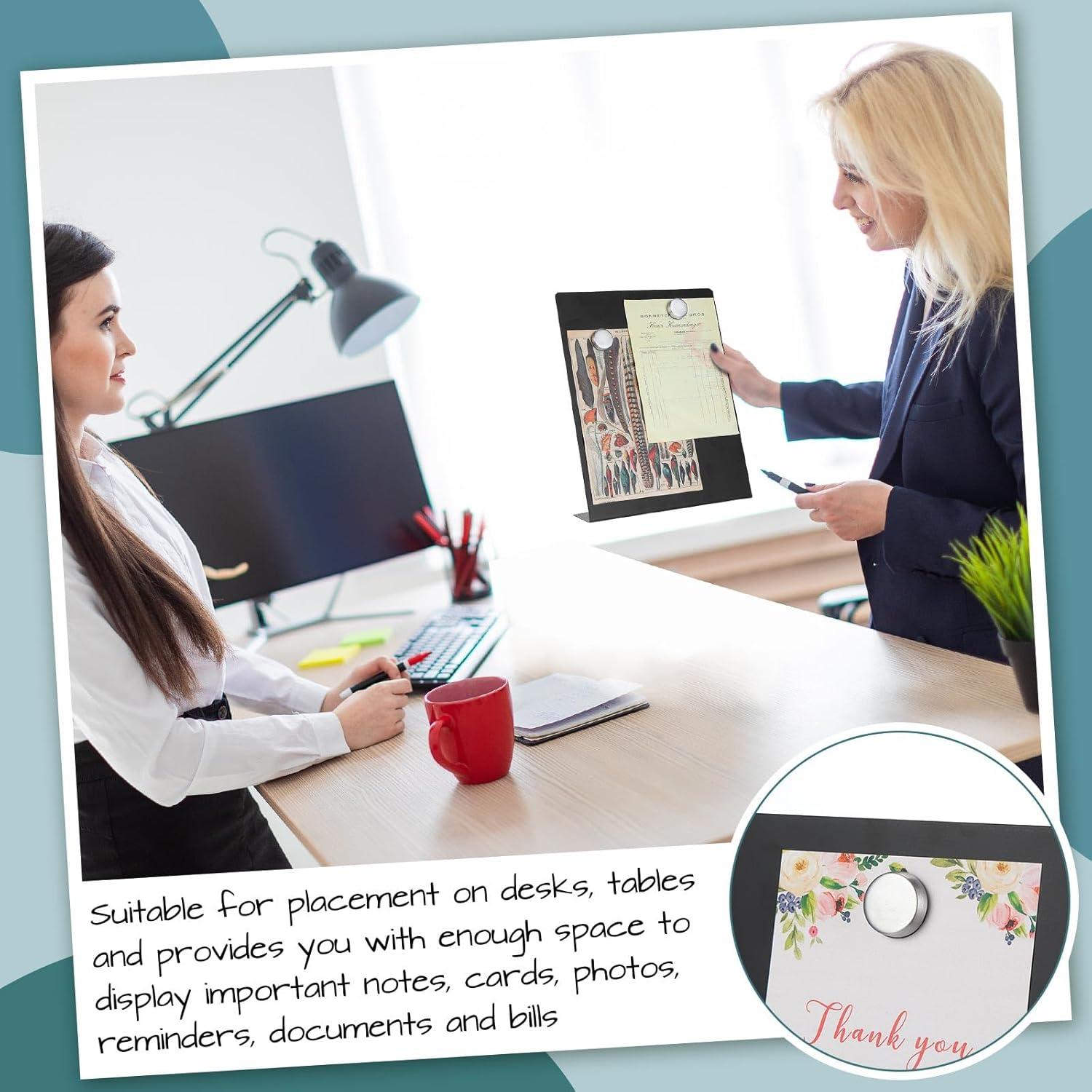 Tablero de Anuncios Magnético Fainne 28x22 cm Negro