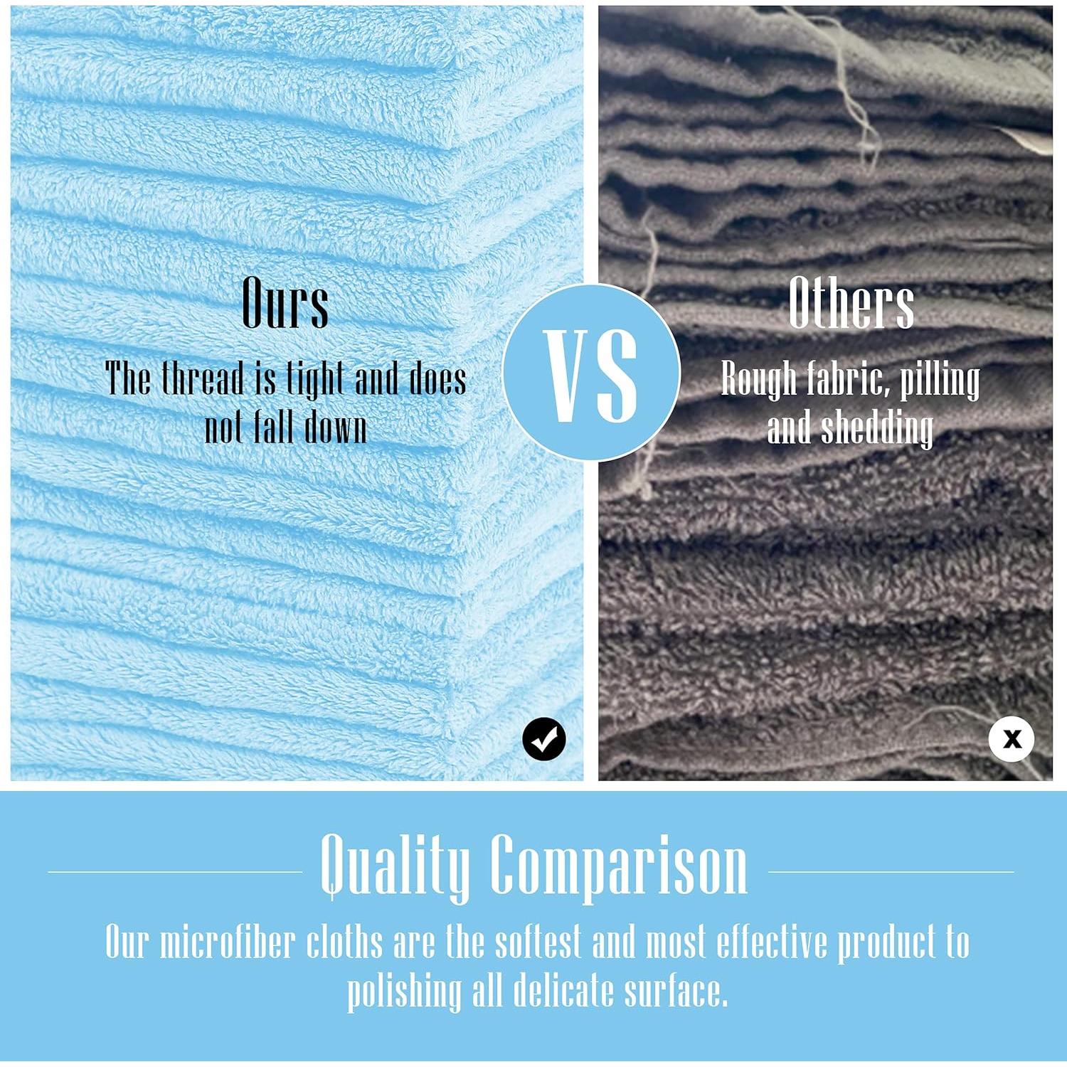 Paquete de 24 paños de cocina reutilizables Sunny zzzZZ 25.4 cm