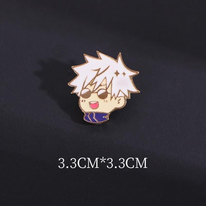 Pins Anime JJK 8PC VNYIGDJS Gojo Yuji Megumi Kento