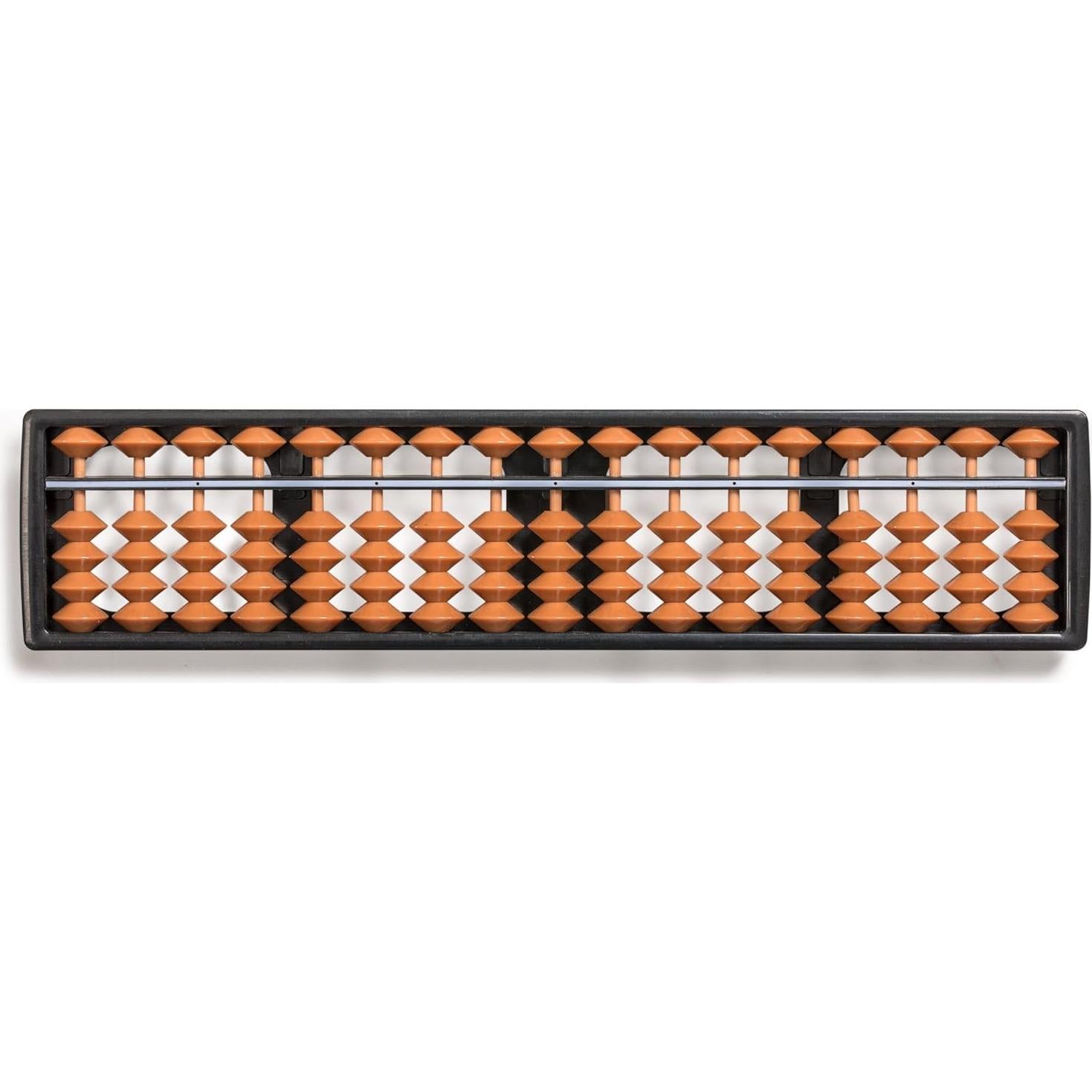 Ábaco Soroban Profesional Yellow Mountain 17 Columnas 26.7 cm