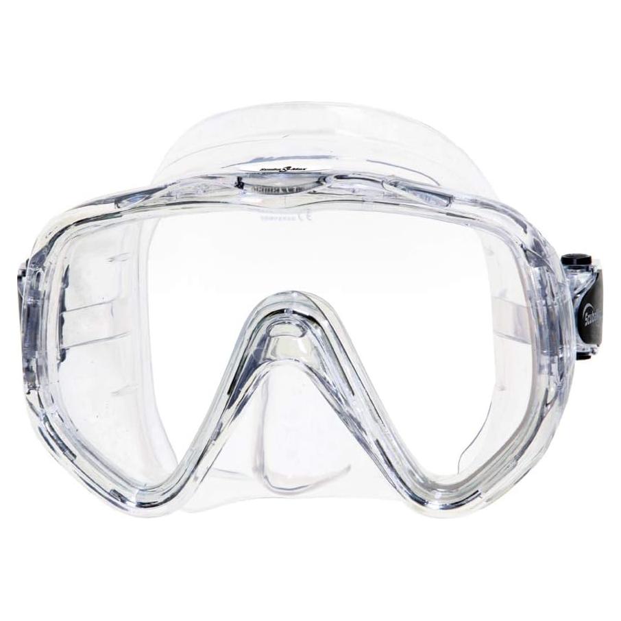 Máscara de buceo ScubaMax Abaco con lente amplia y silicona