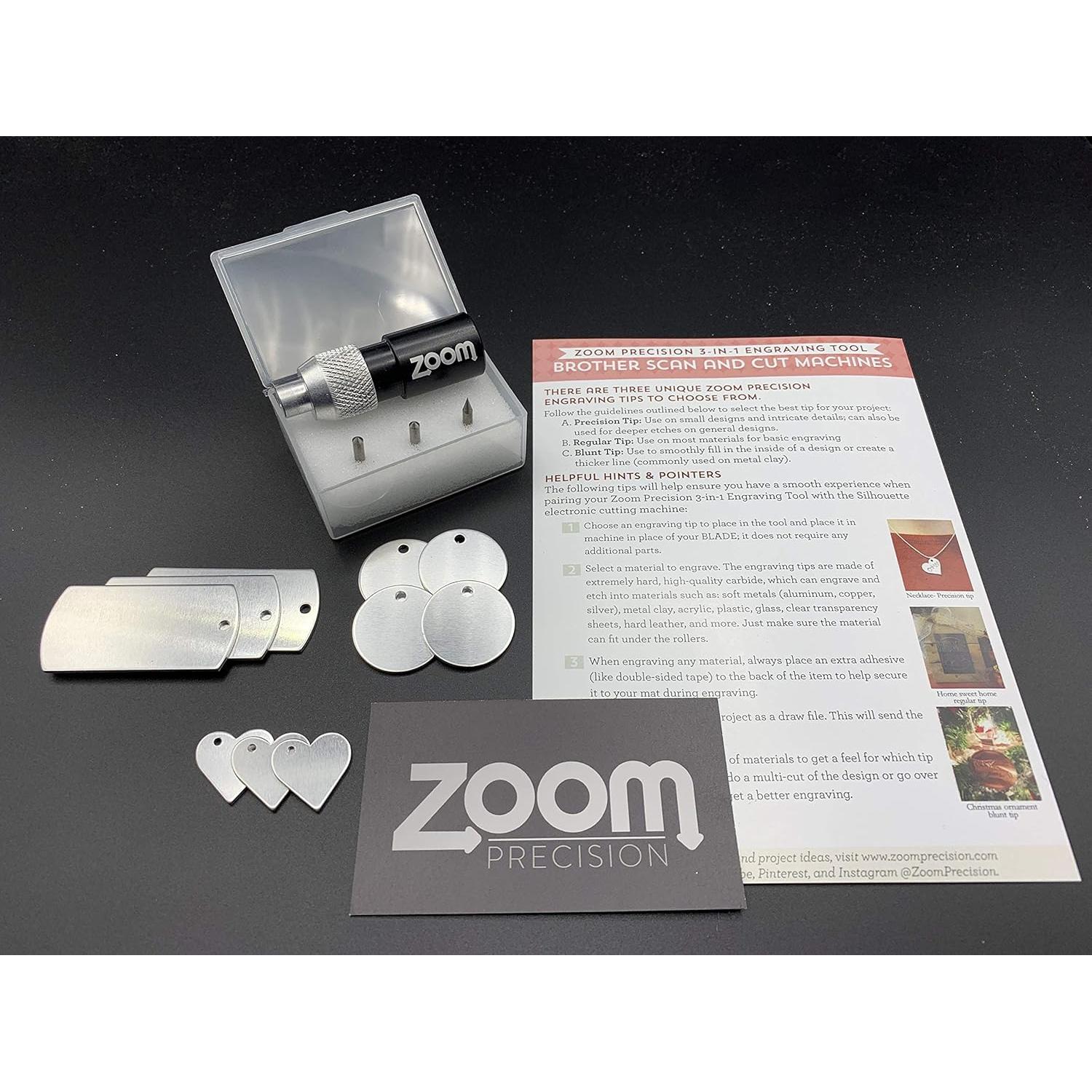 Herramienta de Grabado 3-en-1 Zoom Precision para Brother