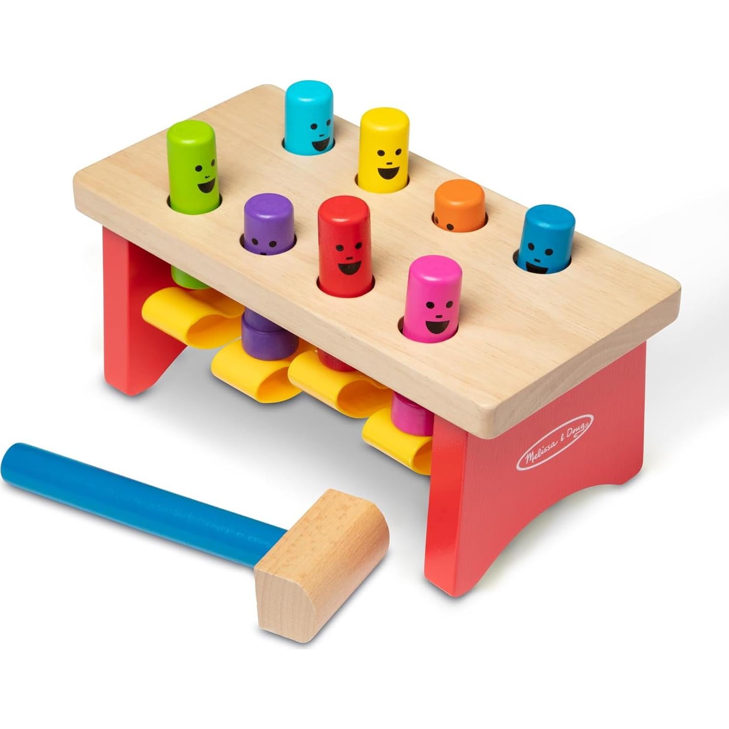 Banco de Golpes Deluxe Melissa & Doug Juguete de Madera