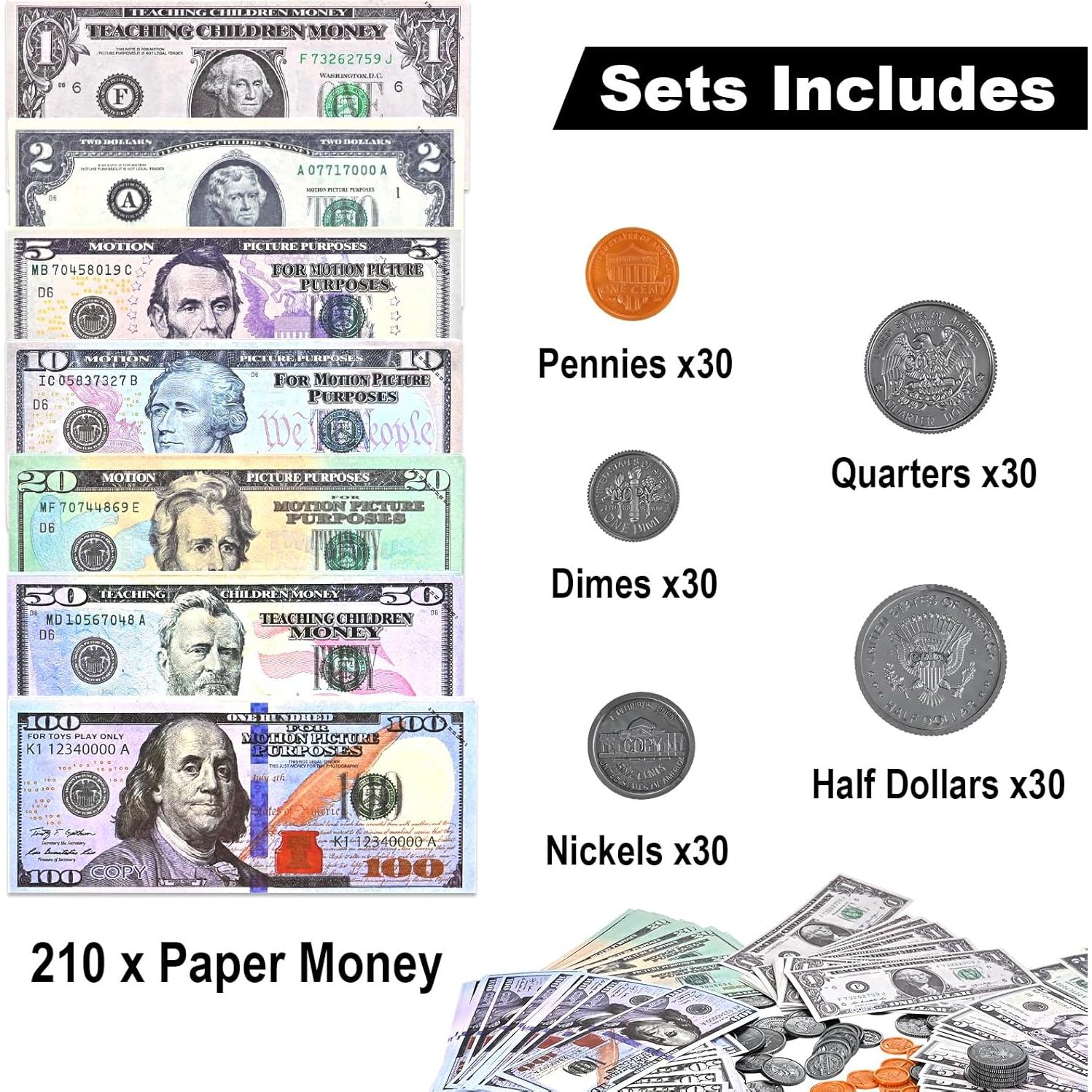 Juego de Matemáticas GOLDGE 360 Piezas para Niños 3-8 Años