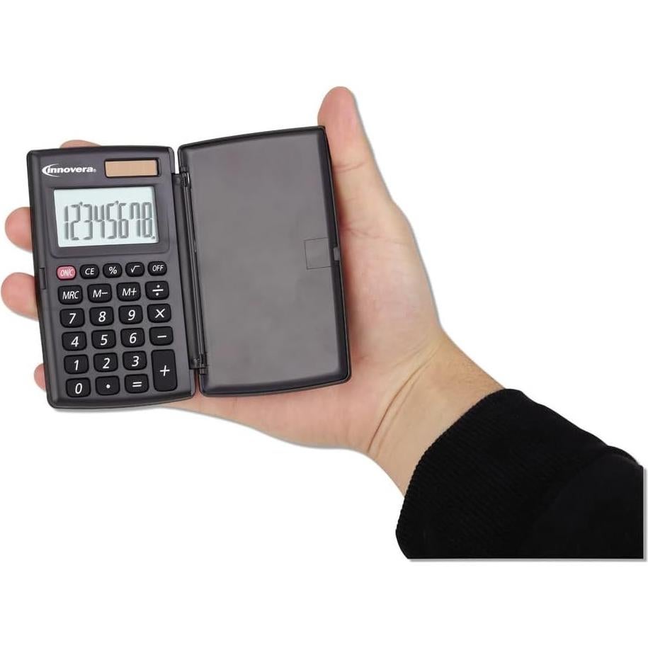 Calculadora de bolsillo Innovera 15921 LCD 8 dígitos