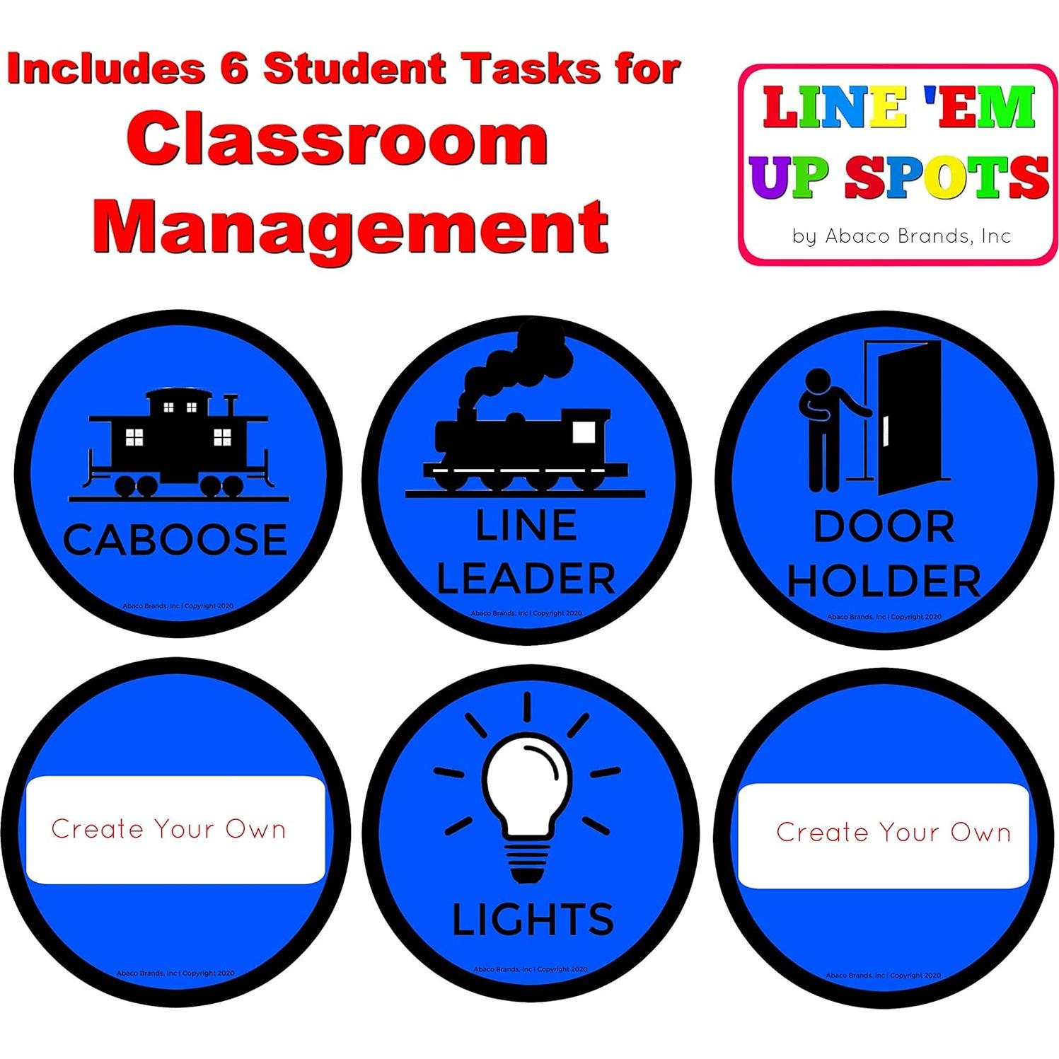 Puntos 'Em Up Abaco Brands | Calcomanías para Aula | Set 36