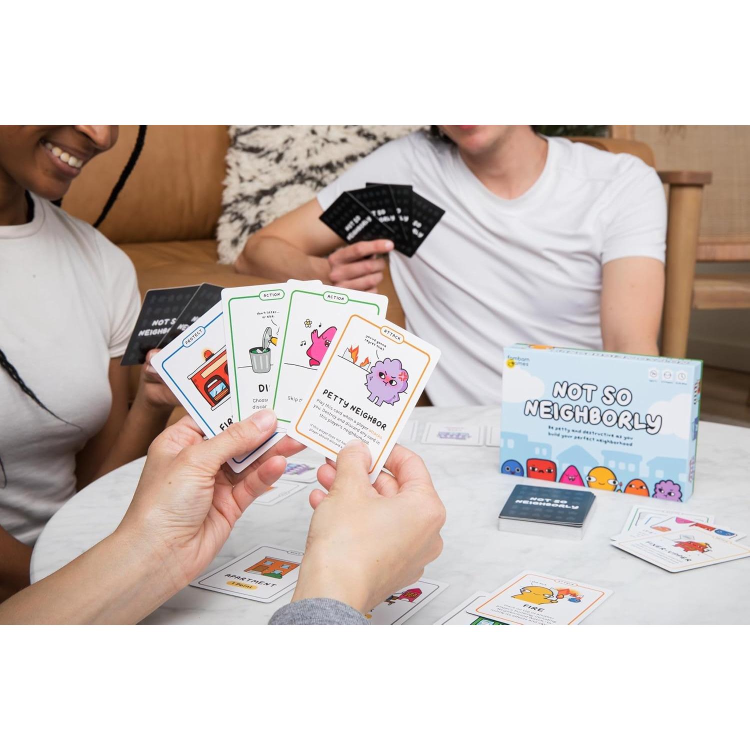 Juego de Cartas No Tan Amistoso - LongPack - Para 2-4 Jugadores