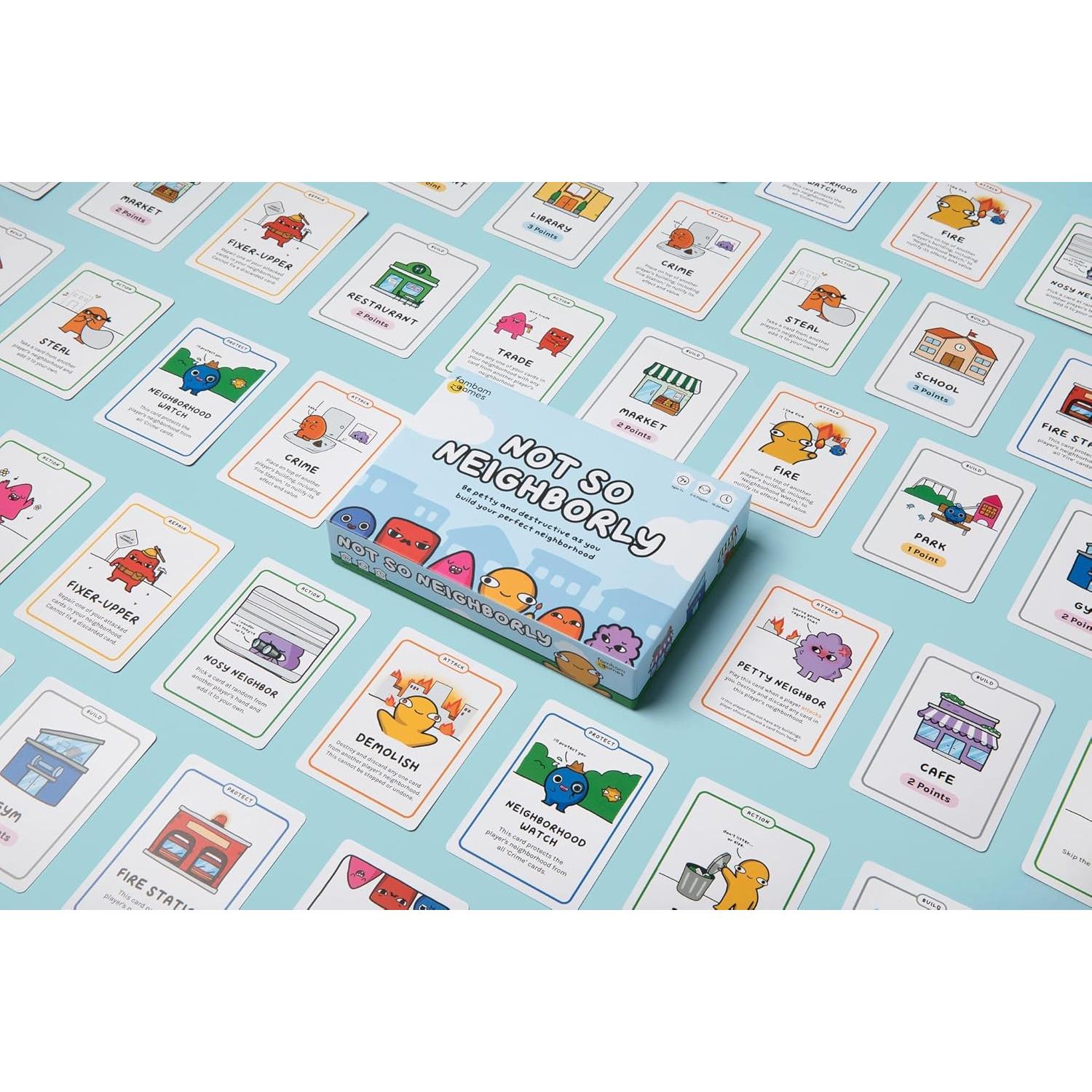 Juego de Cartas No Tan Amistoso - LongPack - Para 2-4 Jugadores