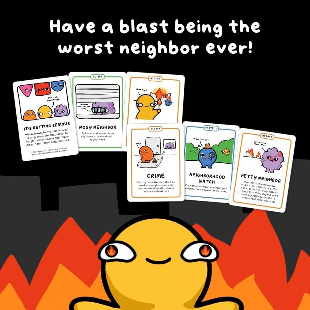 Juego de Cartas No Tan Amistoso - LongPack - Para 2-4 Jugadores