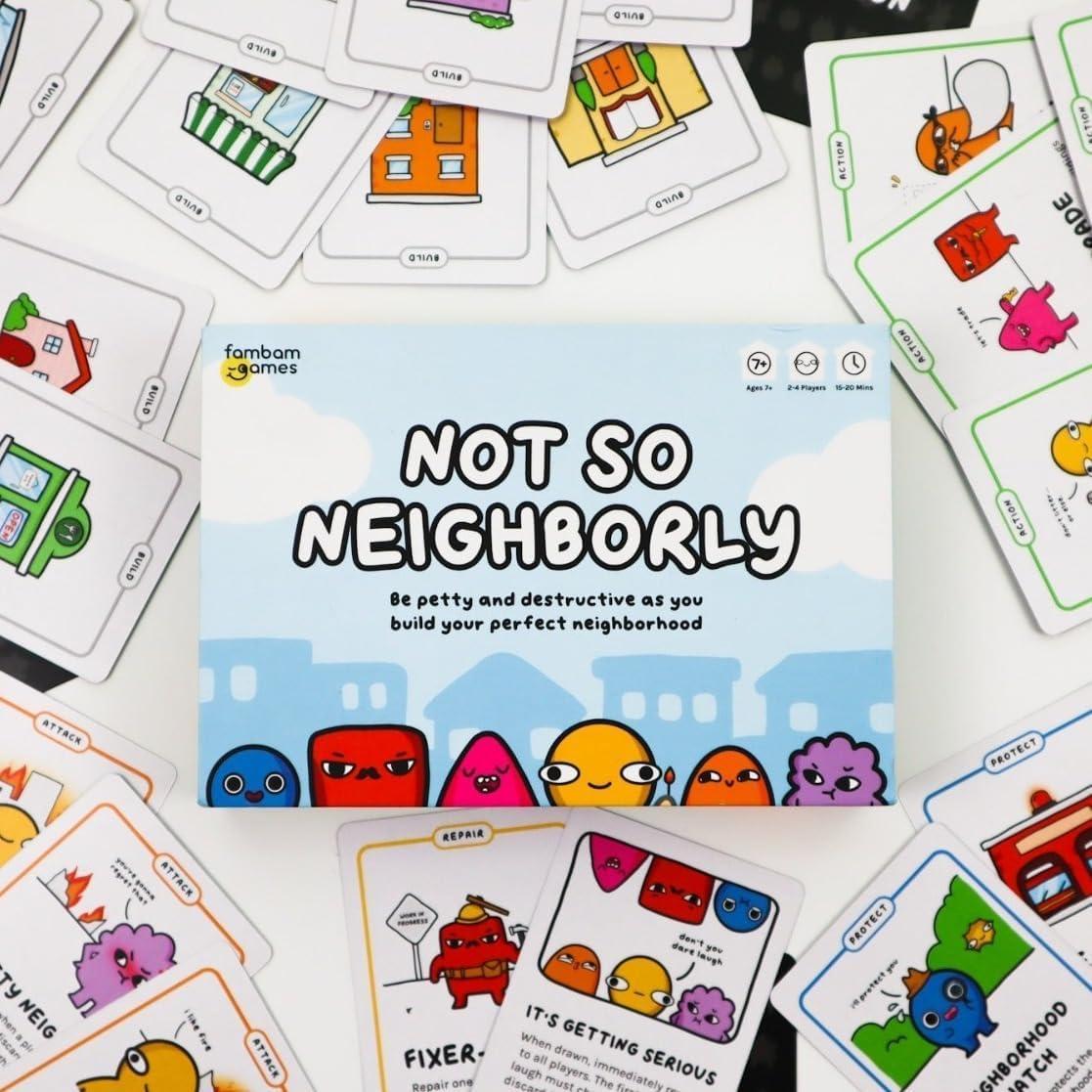 Juego de Cartas No Tan Amistoso - LongPack - Para 2-4 Jugadores