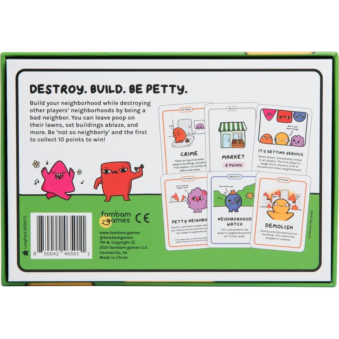 Juego de Cartas No Tan Amistoso - LongPack - Para 2-4 Jugadores