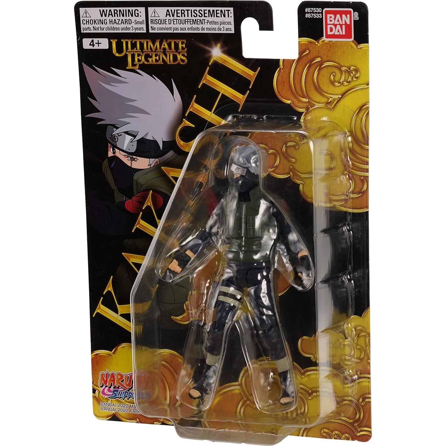 Figura de Acción Kakashi Hatake - Naruto Leyendas Definitivas