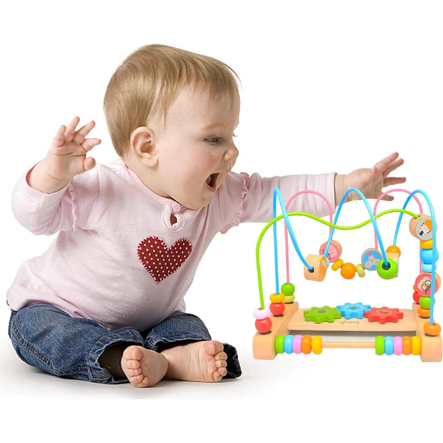 Laberinto de Cuentas Boby 21.5x20.3x15.2cm Juguete Educativo