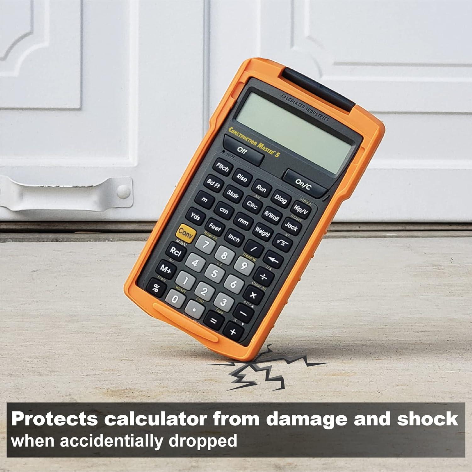 Funda Protectora Dura Calculadora Calculated Industries 5032-4 Naranja