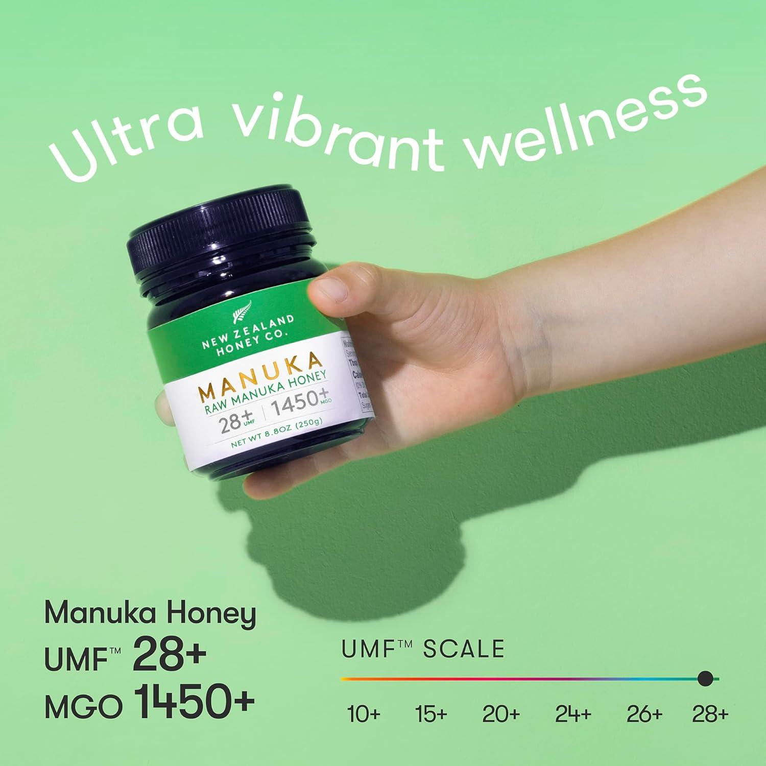 Miel Cruda de Manuka UMF 28+ New Zealand Honey Co. 125g