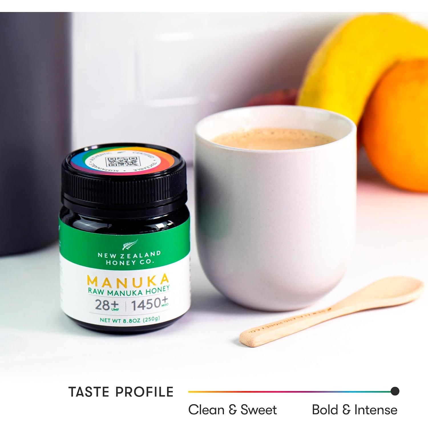 Miel Cruda de Manuka UMF 28+ New Zealand Honey Co. 125g