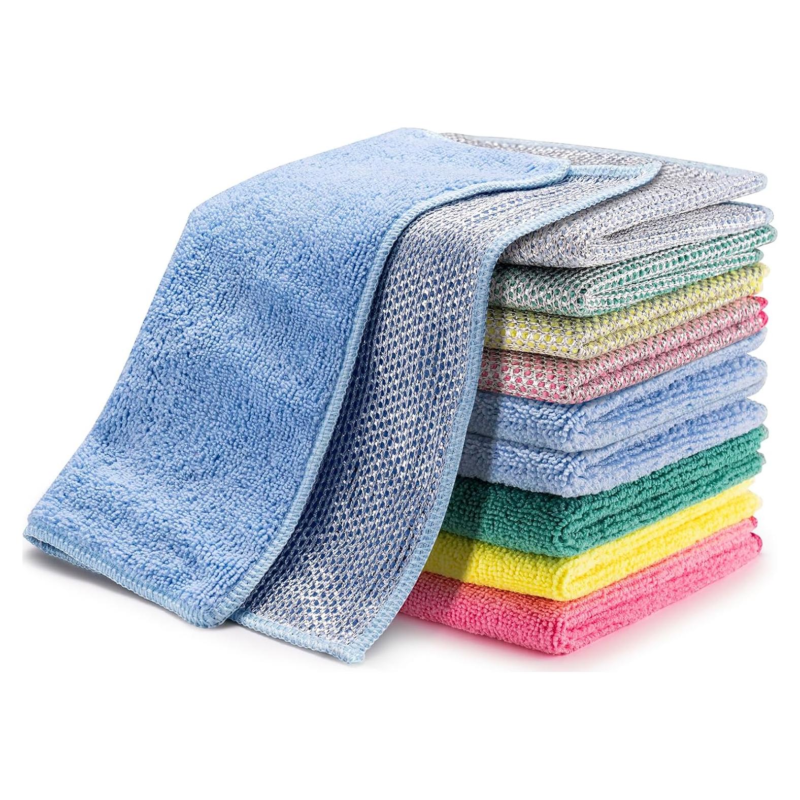 Paño de limpieza de microfibra Inkhut 10 unidades 25.4x25.4cm