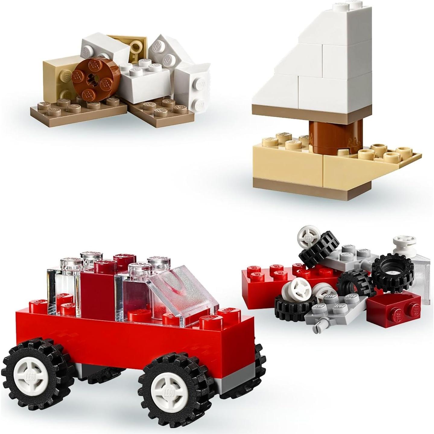 LEGO Classic Creative Suitcase 10713 - Includes Sorting Storage Organizer Case with Fun Colorful Building Bricks, Preschool Learning Toy for Kids, Boys and Girls Ages 4 Years Old and Up